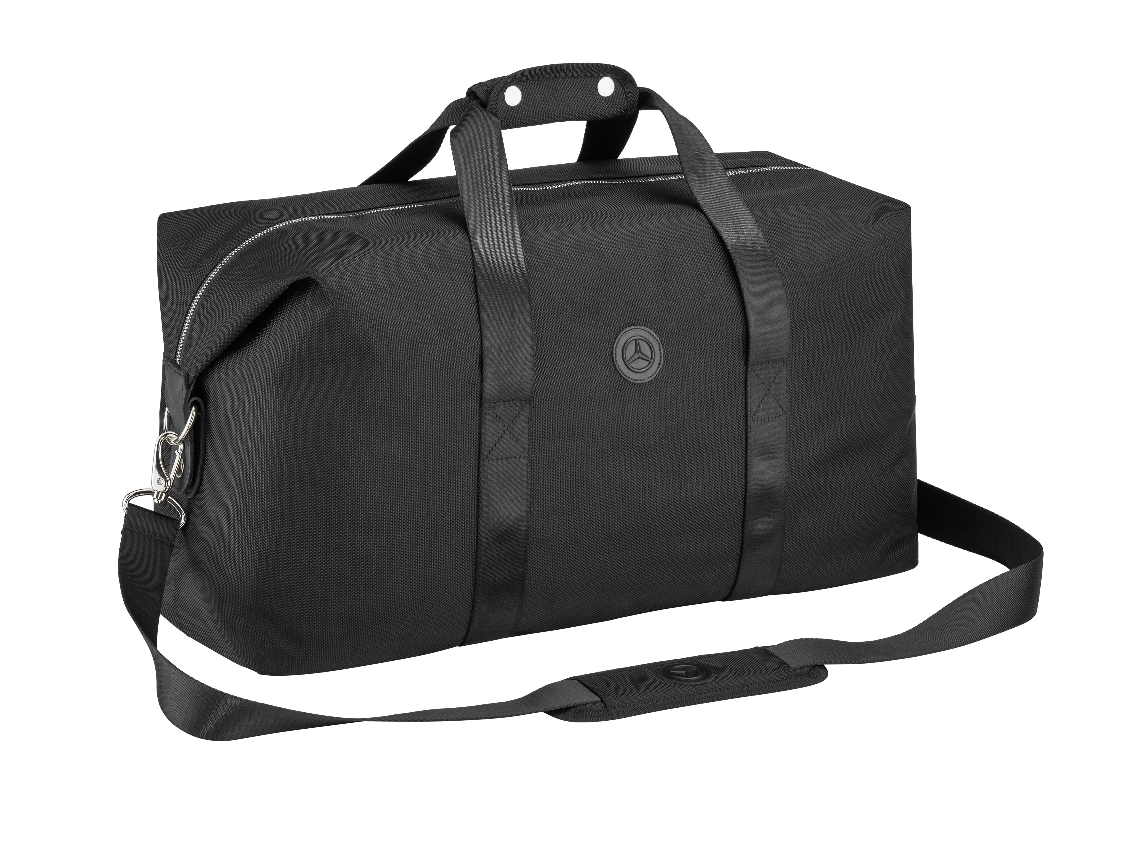 Weekender - schwarz, Polyamid (recycelt) / Polyester (recycelt), 35 l