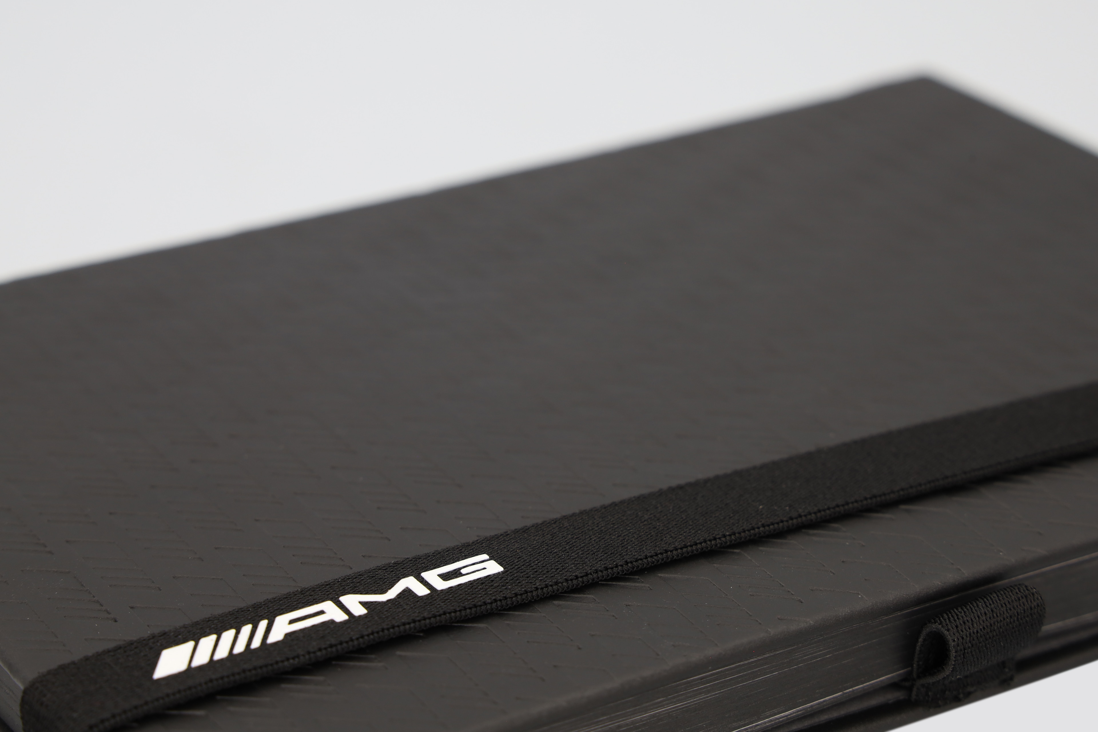 AMG Lanybook - schwarz, Apfelleder (vegan), Lanybook