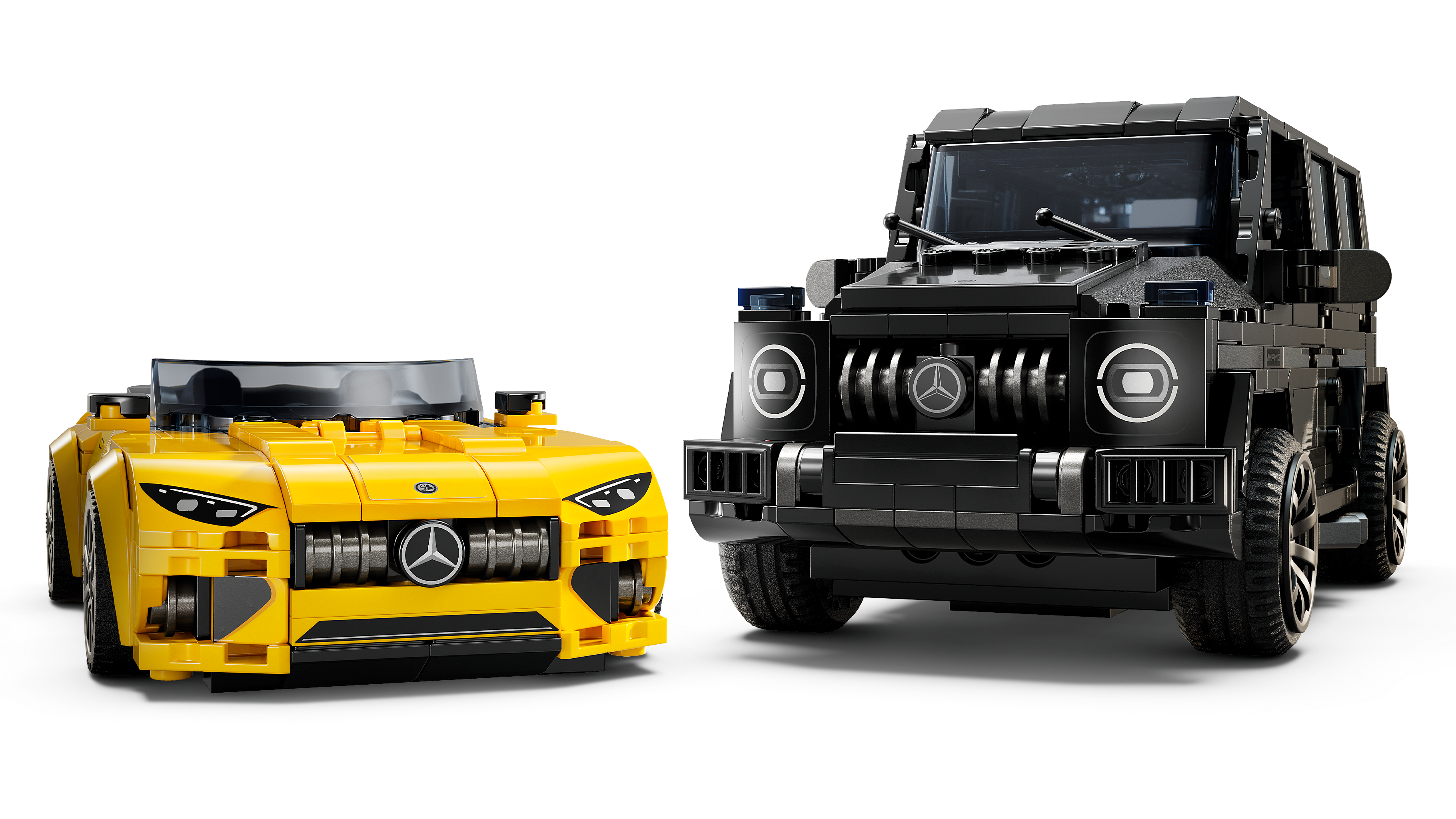 LEGO® Speed Champions G 63 & SL 63 - schwarz / gelb, LEGO