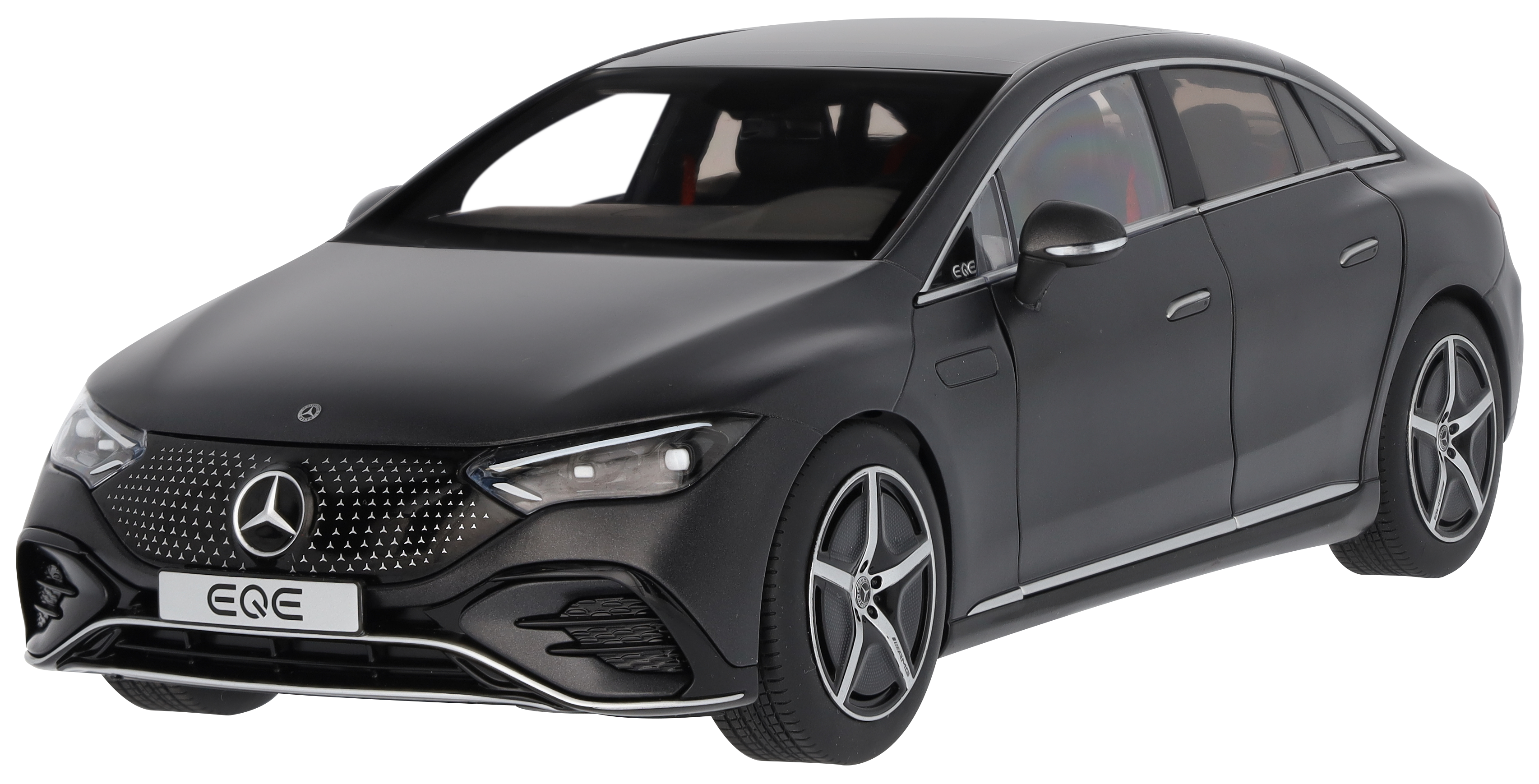 EQE, Limuzyna, AMG Line, V295 - MANUFACTORY grafitowoszary mango, NZG, 1:18