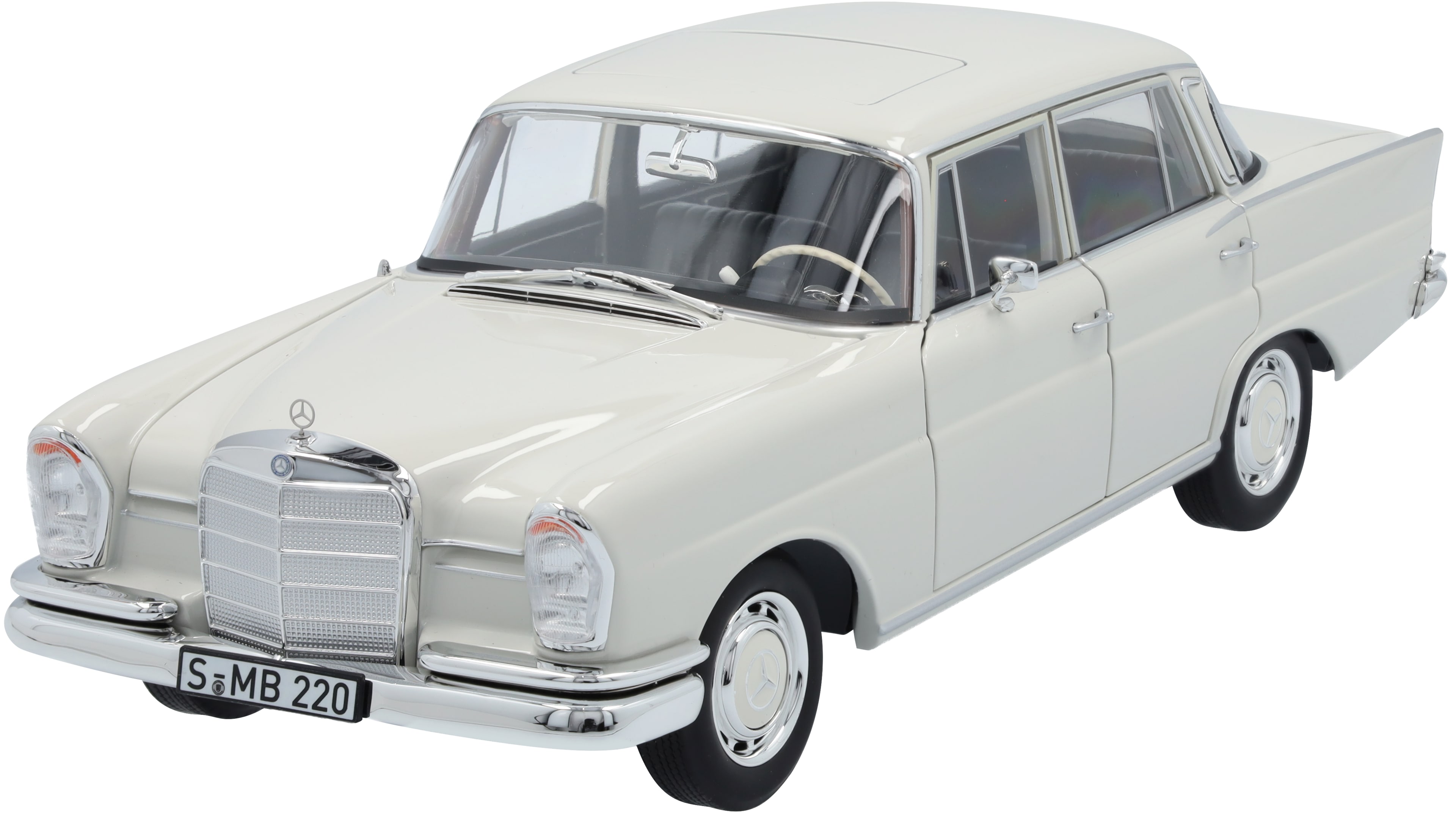220 S W 111 (1959-1965) - weißgrau, Norev, 1:18