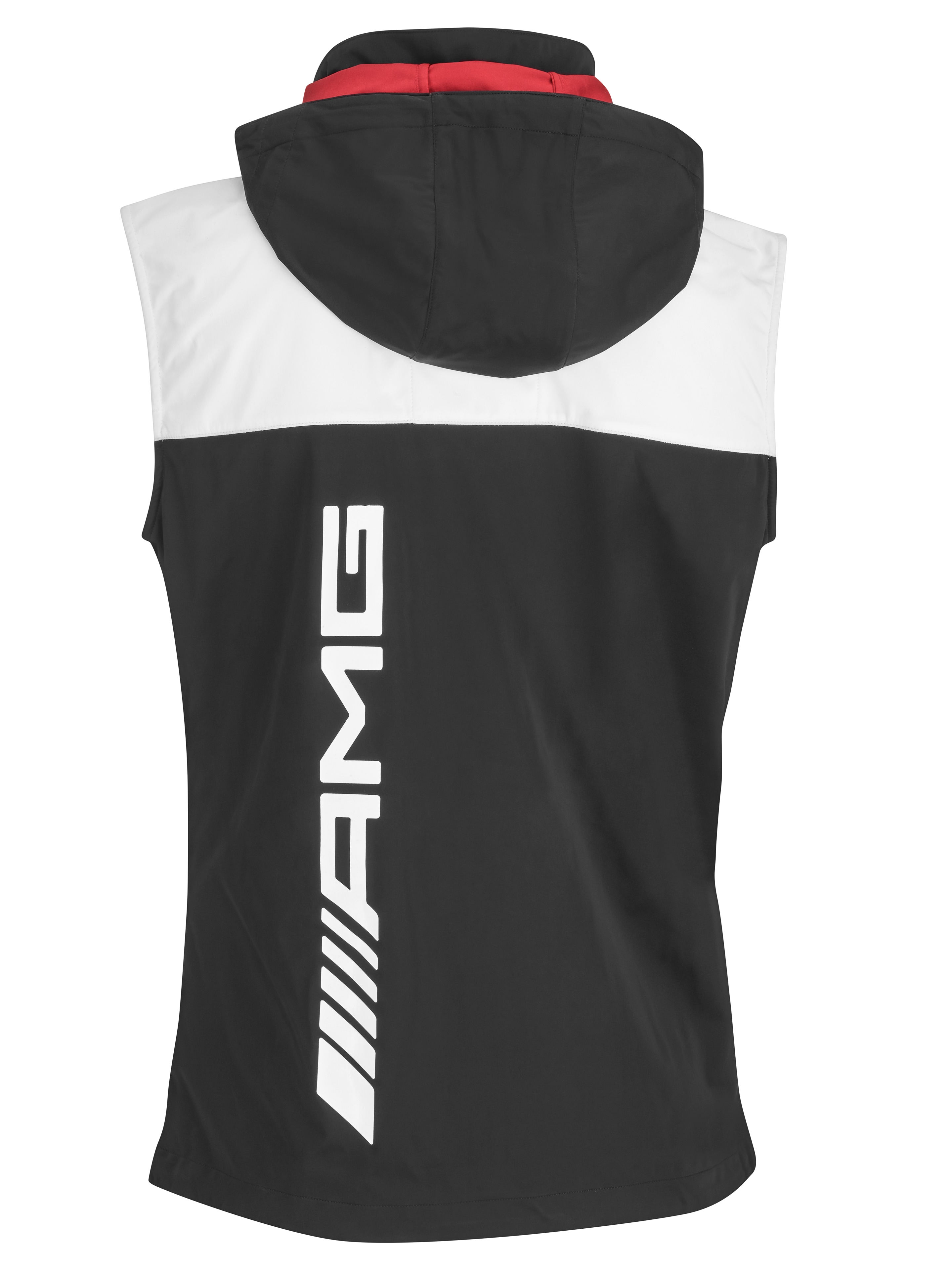 AMG Softshellweste Herren - schwarz, L
