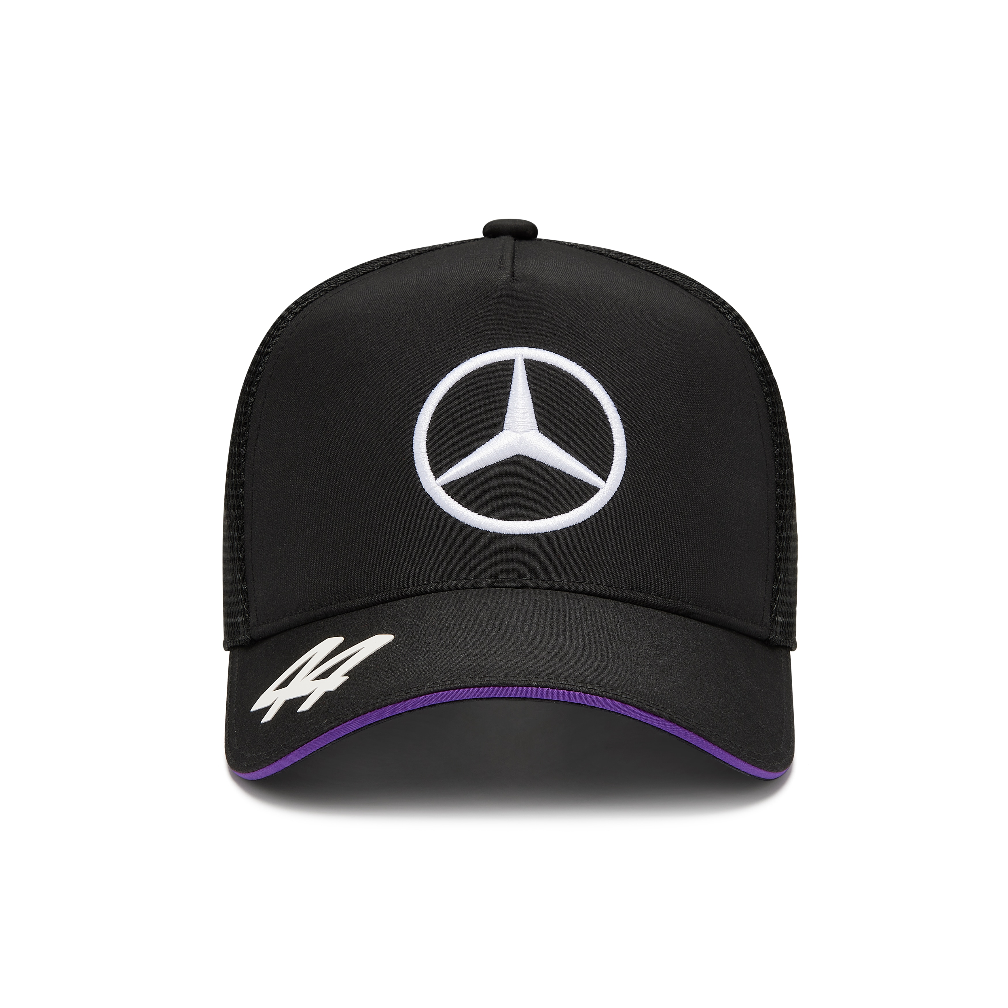 Czapka, Lewis Hamilton, Mercedes-AMG F1 - czerń, poliester