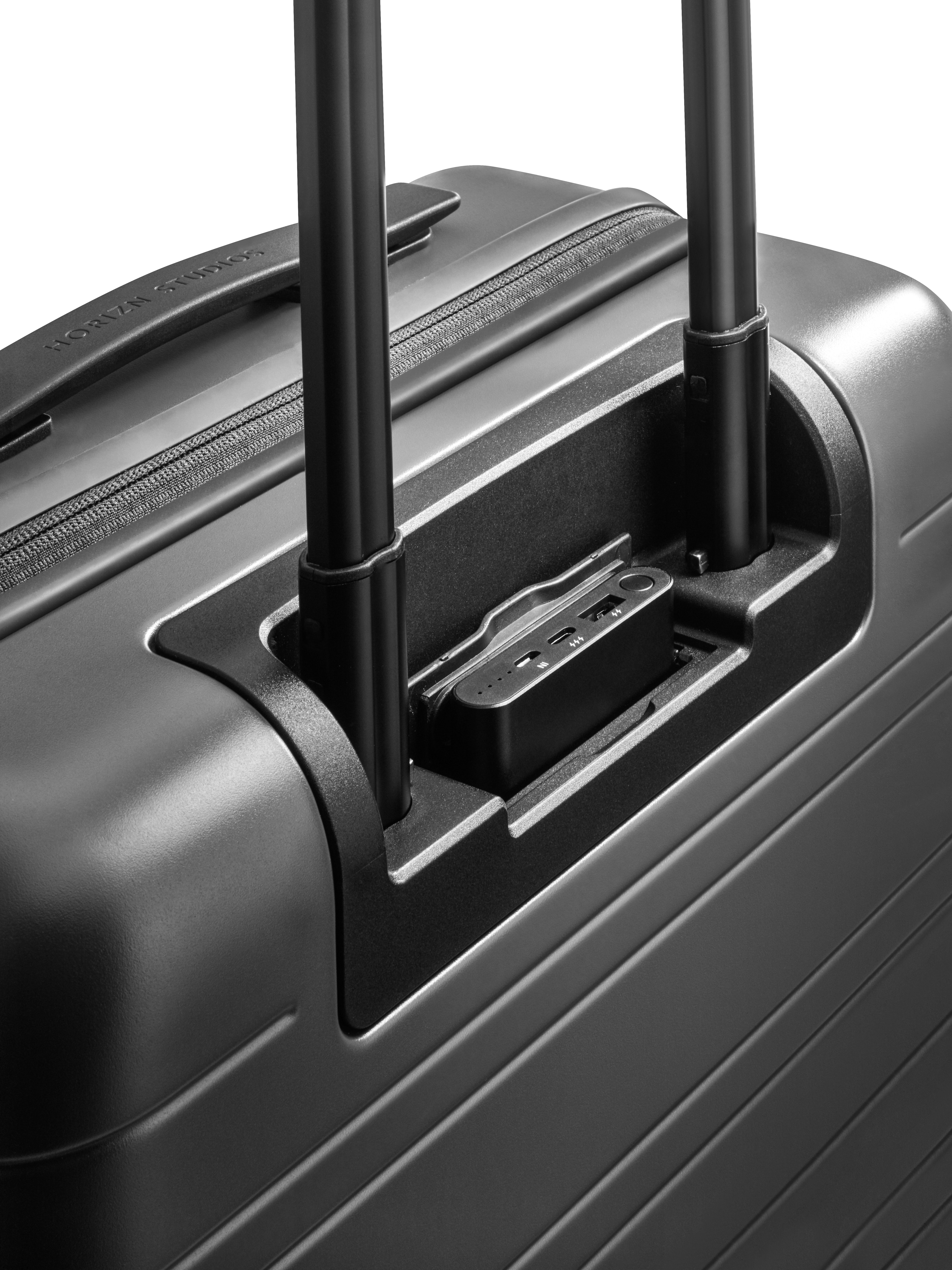 Koffer, M5 - graphit, Polycarbonat / Polyamid / Polyurethan, HORIZN STUDIOS, 33 l