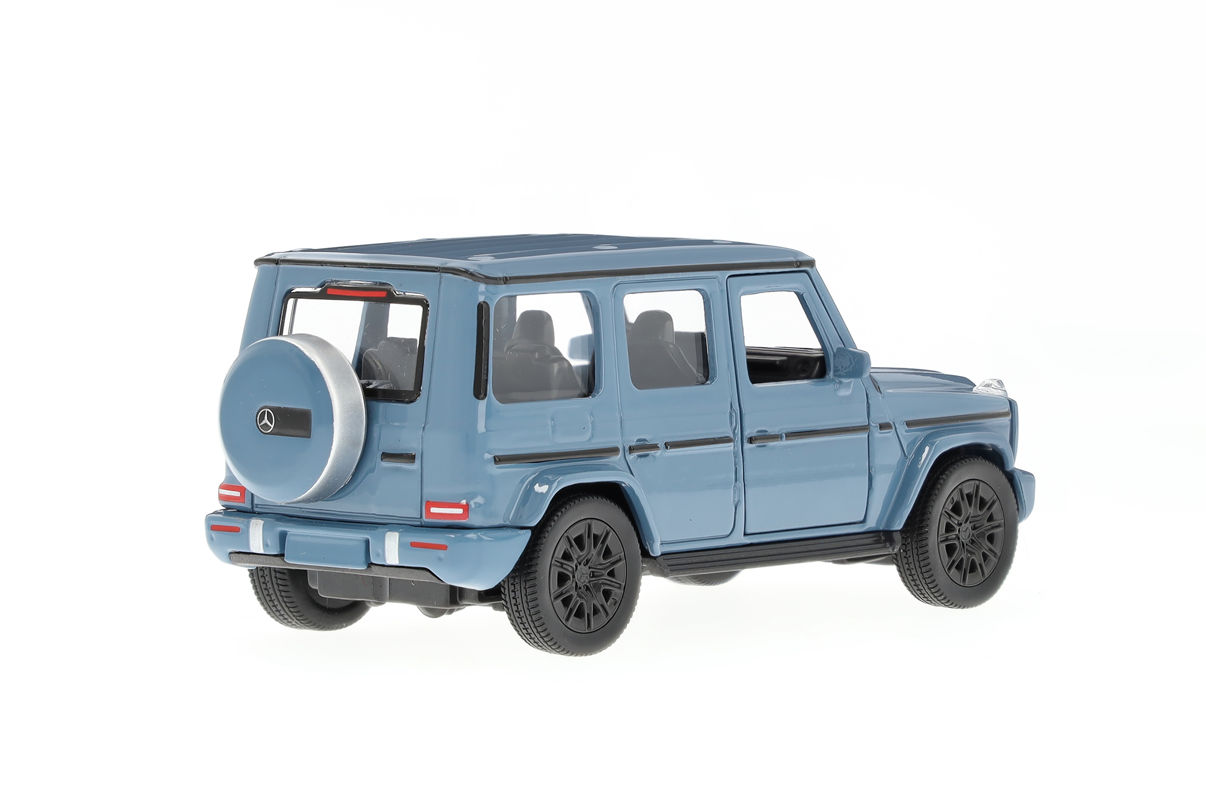 G-Class, Samochody terenowe, W465, Pullback - MANUFACTORY vintage blue uni, Heinrich Bauer, 1:43