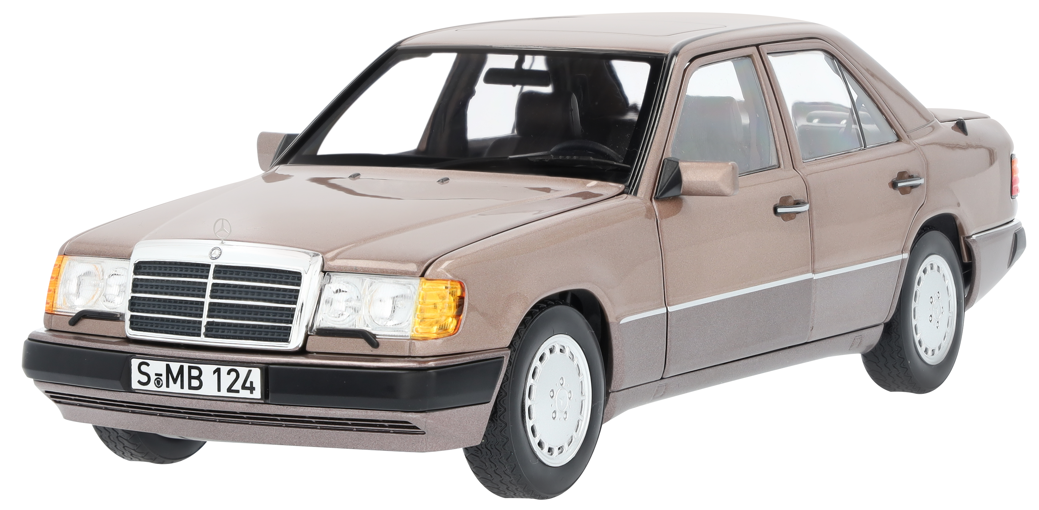 230 E W 124 (1989-1993), Limousine - Rosenholz, Norev, 1:18