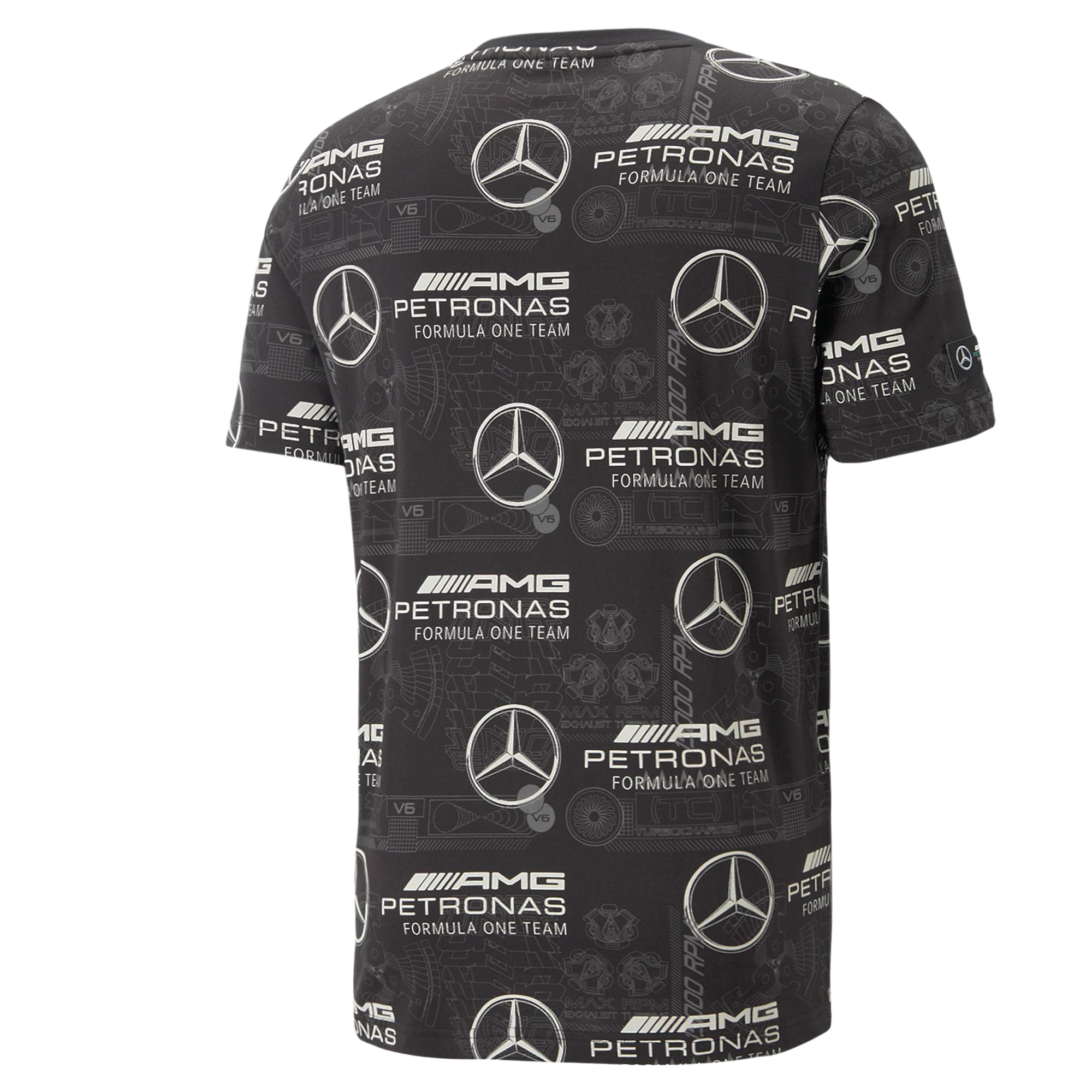 T-Shirt, Mercedes-AMG F1 - schwarz, S