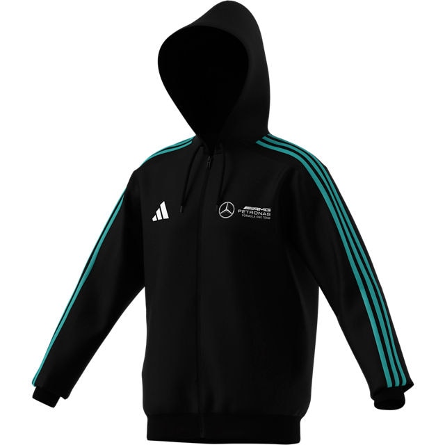 Sweatjacke Herren, Mercedes-AMG F1 - schwarz, L