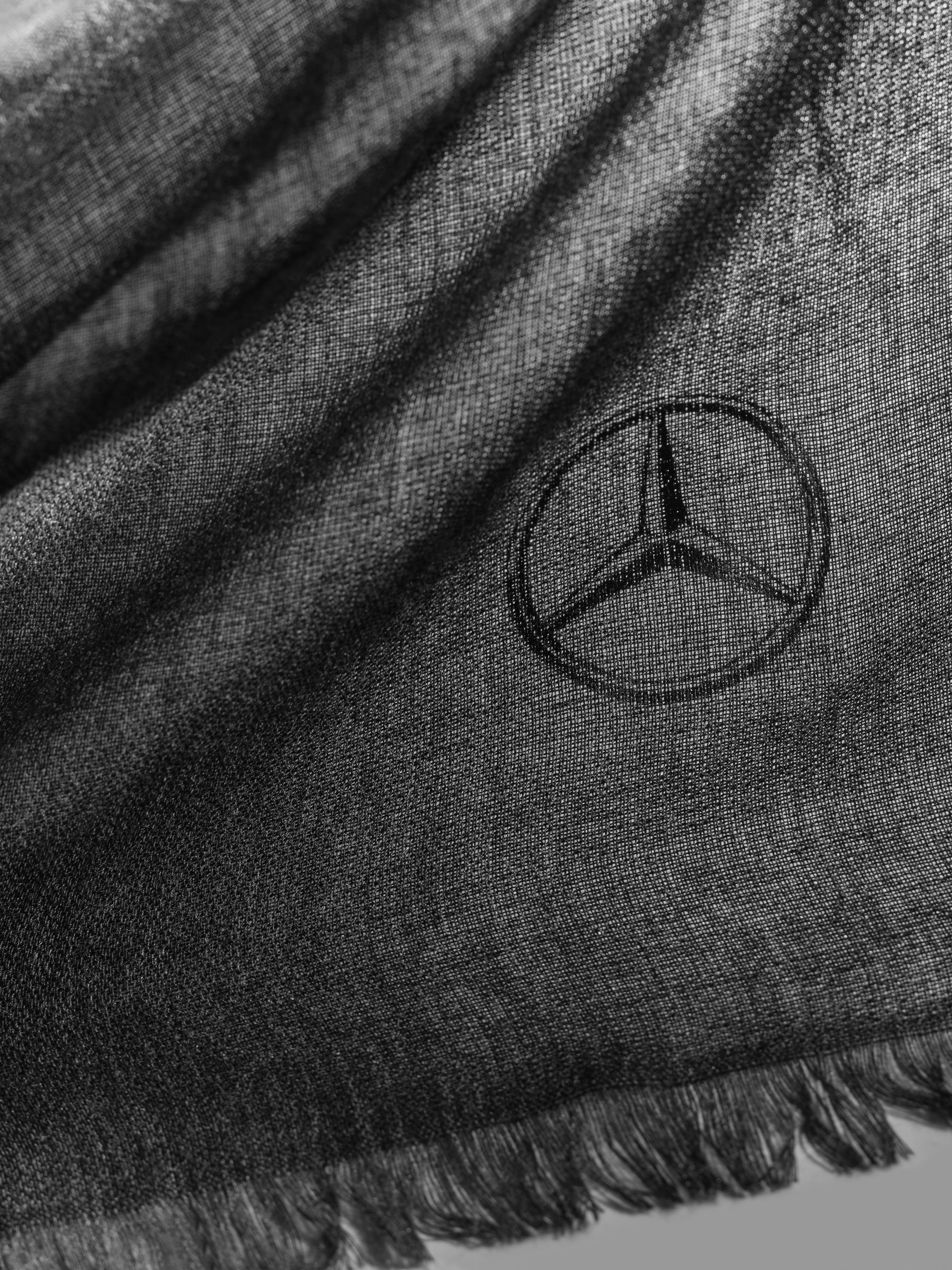 Tuch - dunkelgrau / schwarz, one size