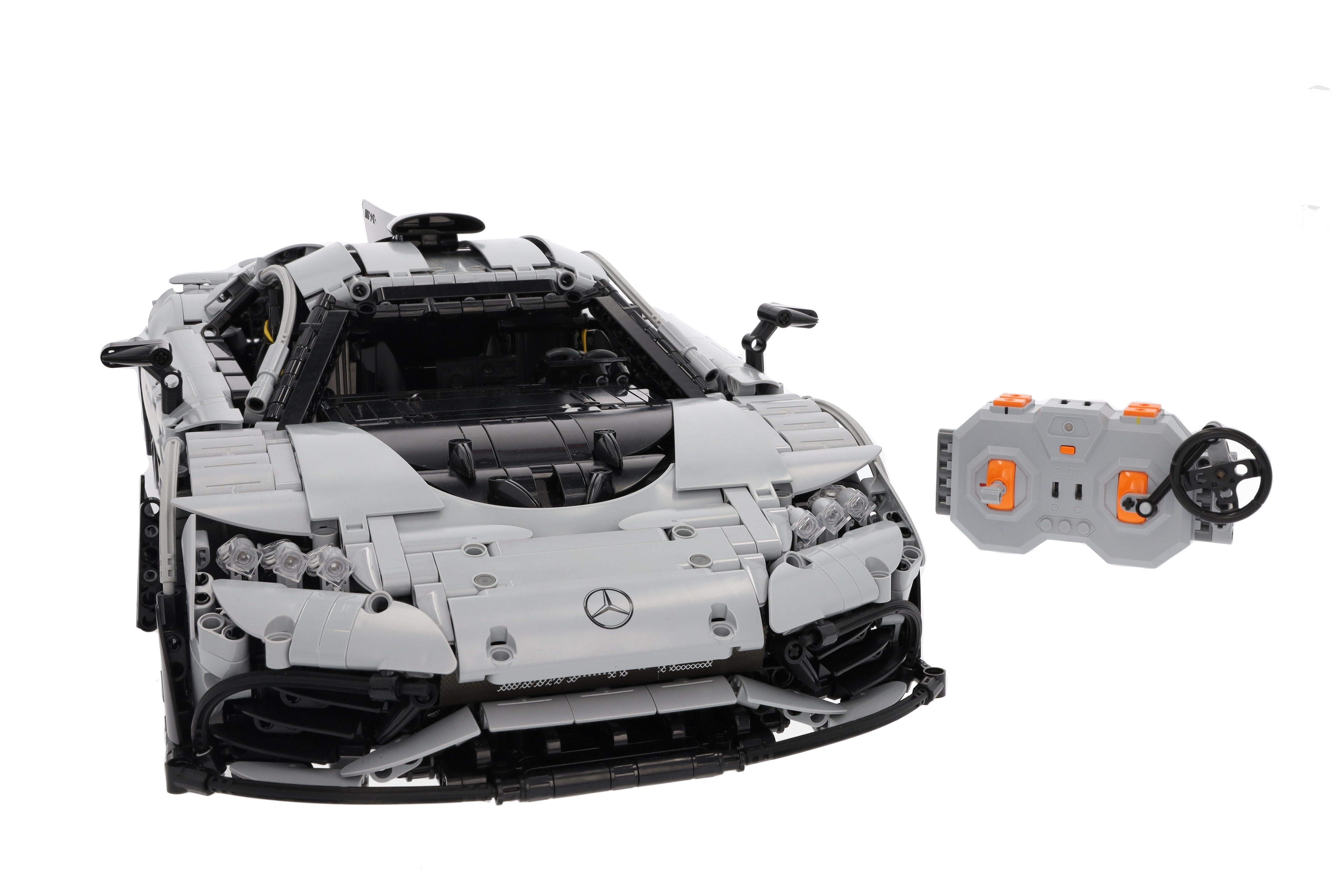 Mercedes-AMG ONE, Klemmbaustein R/C Modell - weiß, CaDa, 1:8