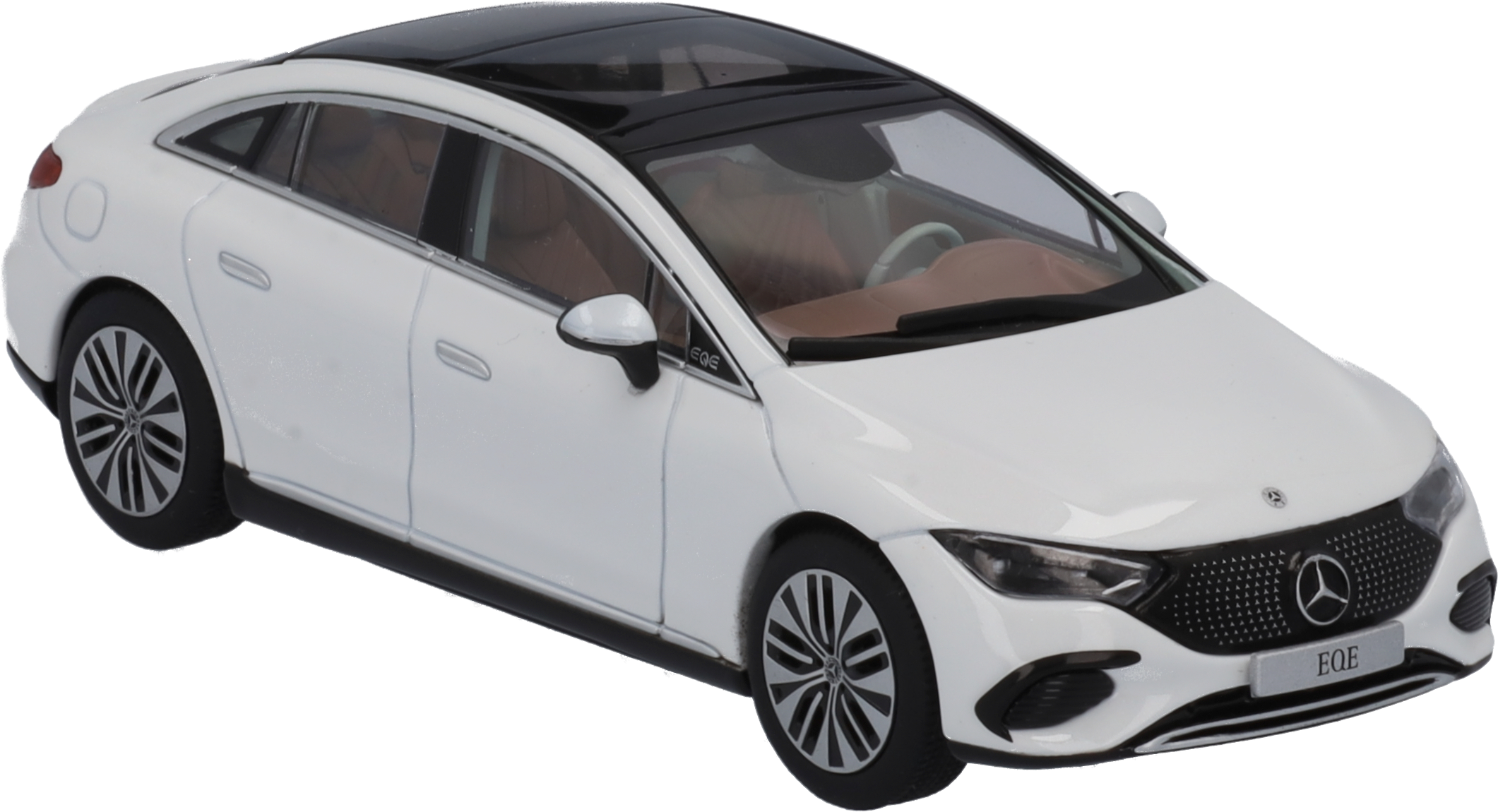 EQE, Limousine, Electric Art Line, V295 - MANUFAKTUR opalithweiß bright, Herpa, 1:43