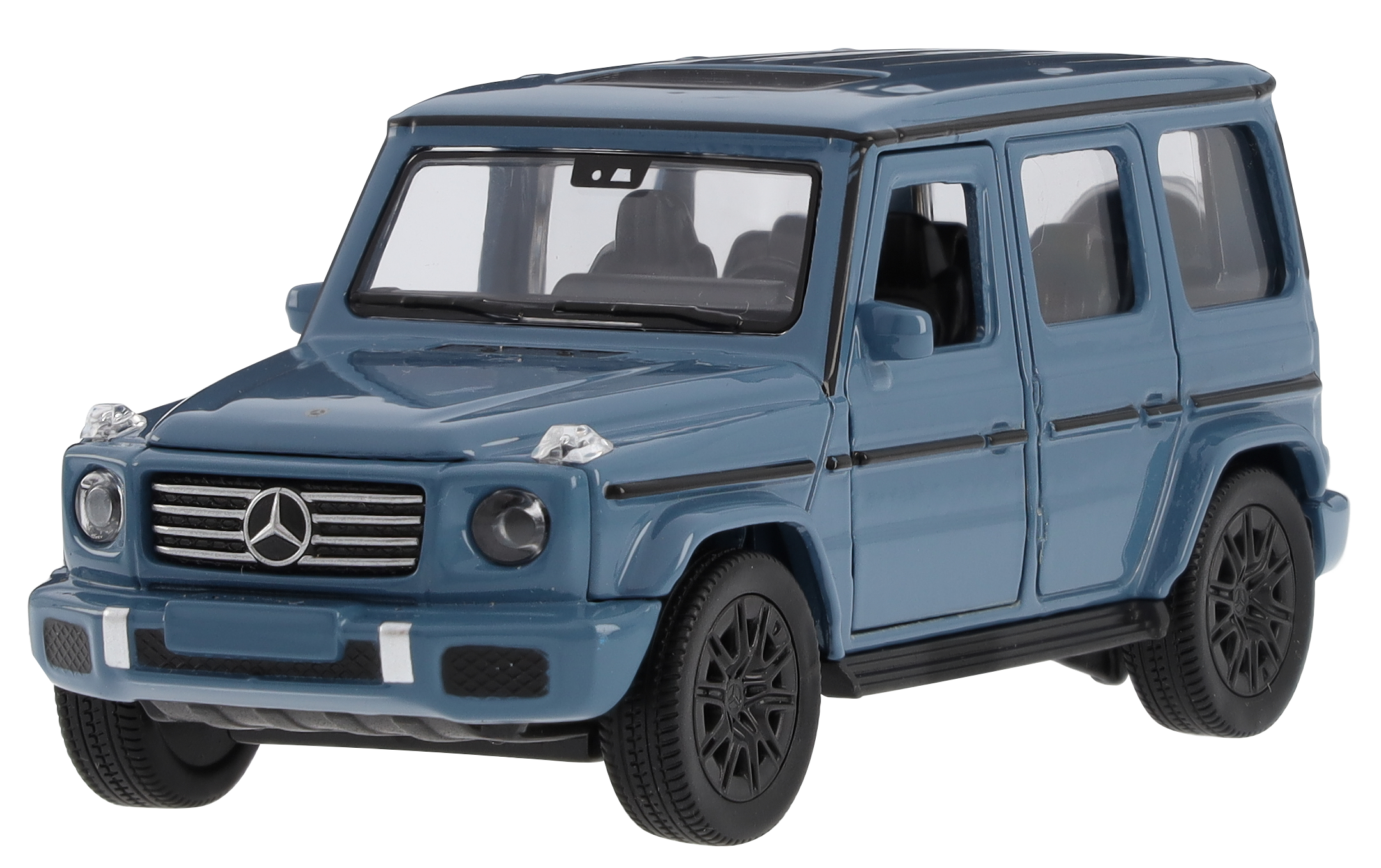 G-Class, Samochody terenowe, W465, Pullback - MANUFACTORY vintage blue uni, Heinrich Bauer, 1:43