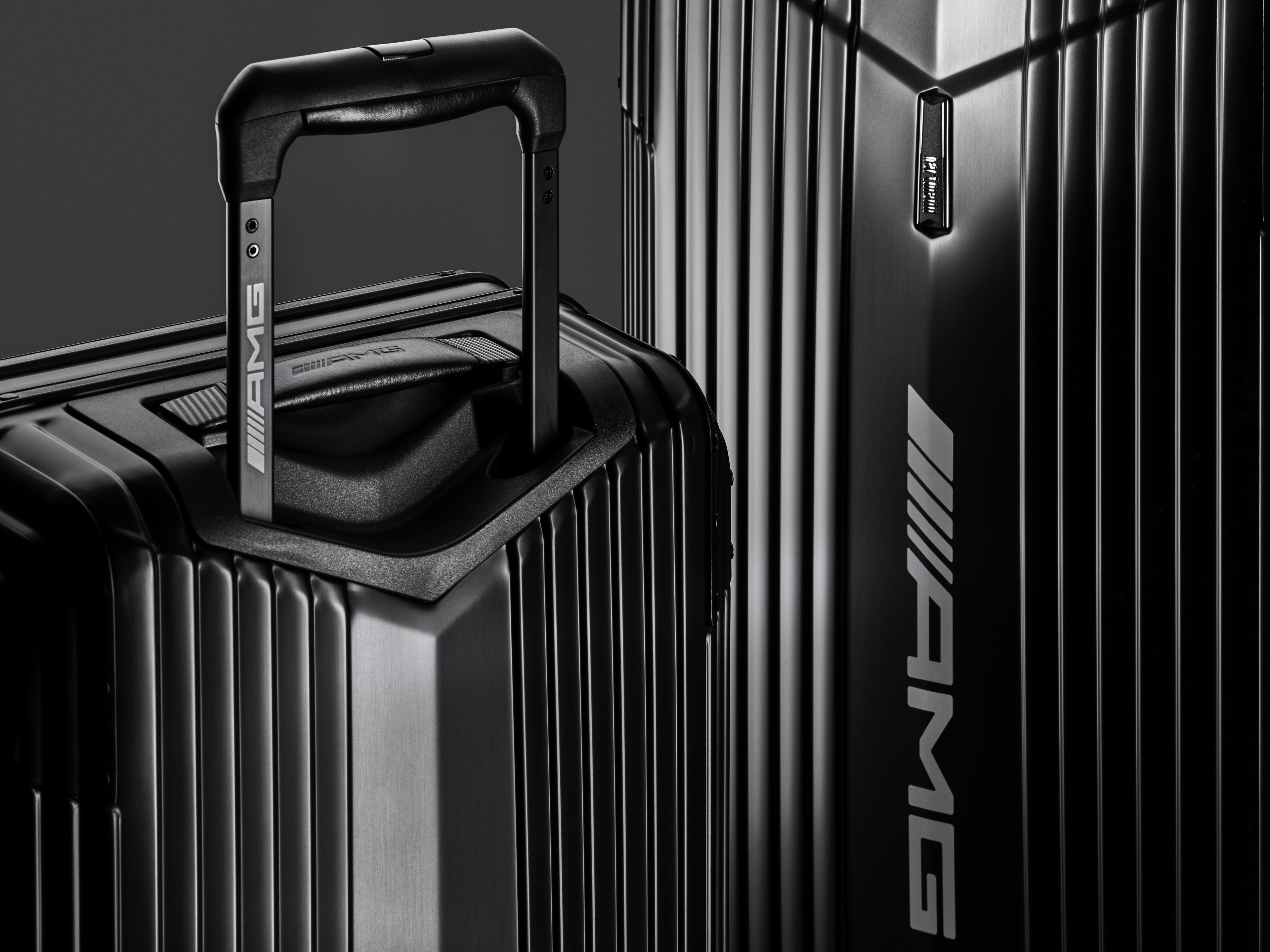 AMG Koffer, 7R Master, 70 cm - schwarz, Aluminium, Hartmann, 73 l