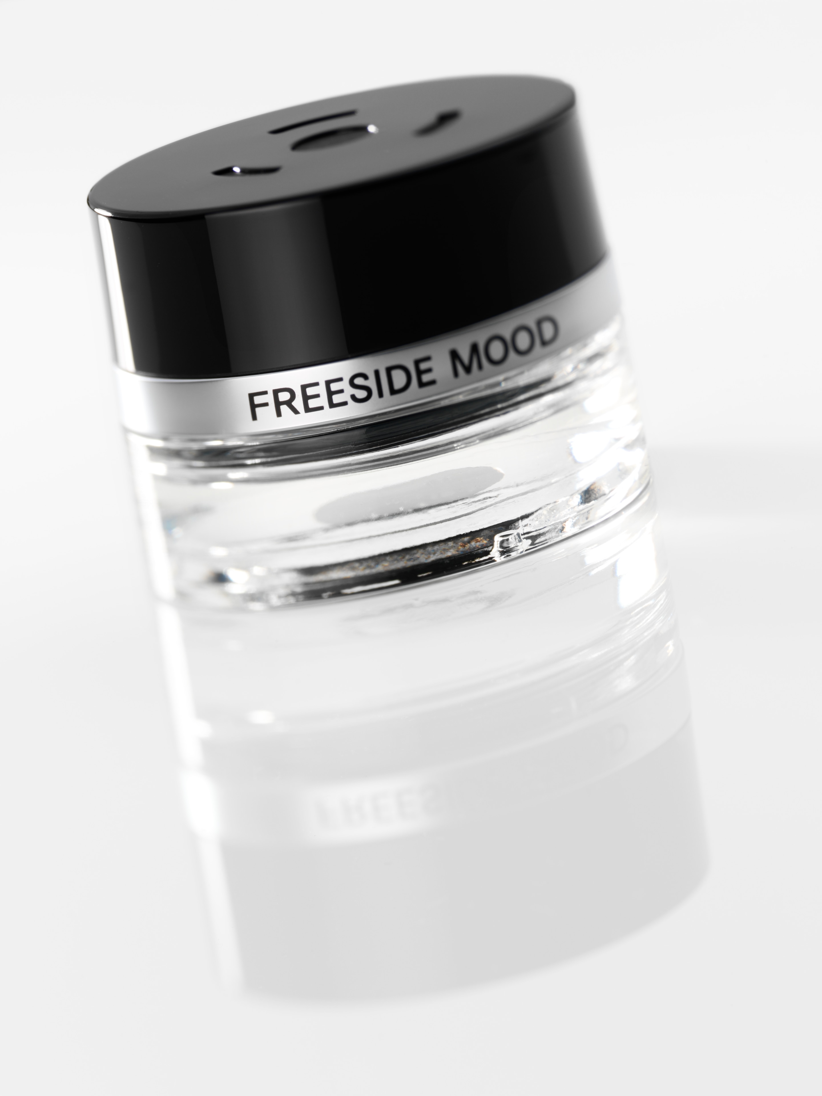 Flakon, FREESIDE MOOD - przezroczyste / czerń, szkło, 15 ml