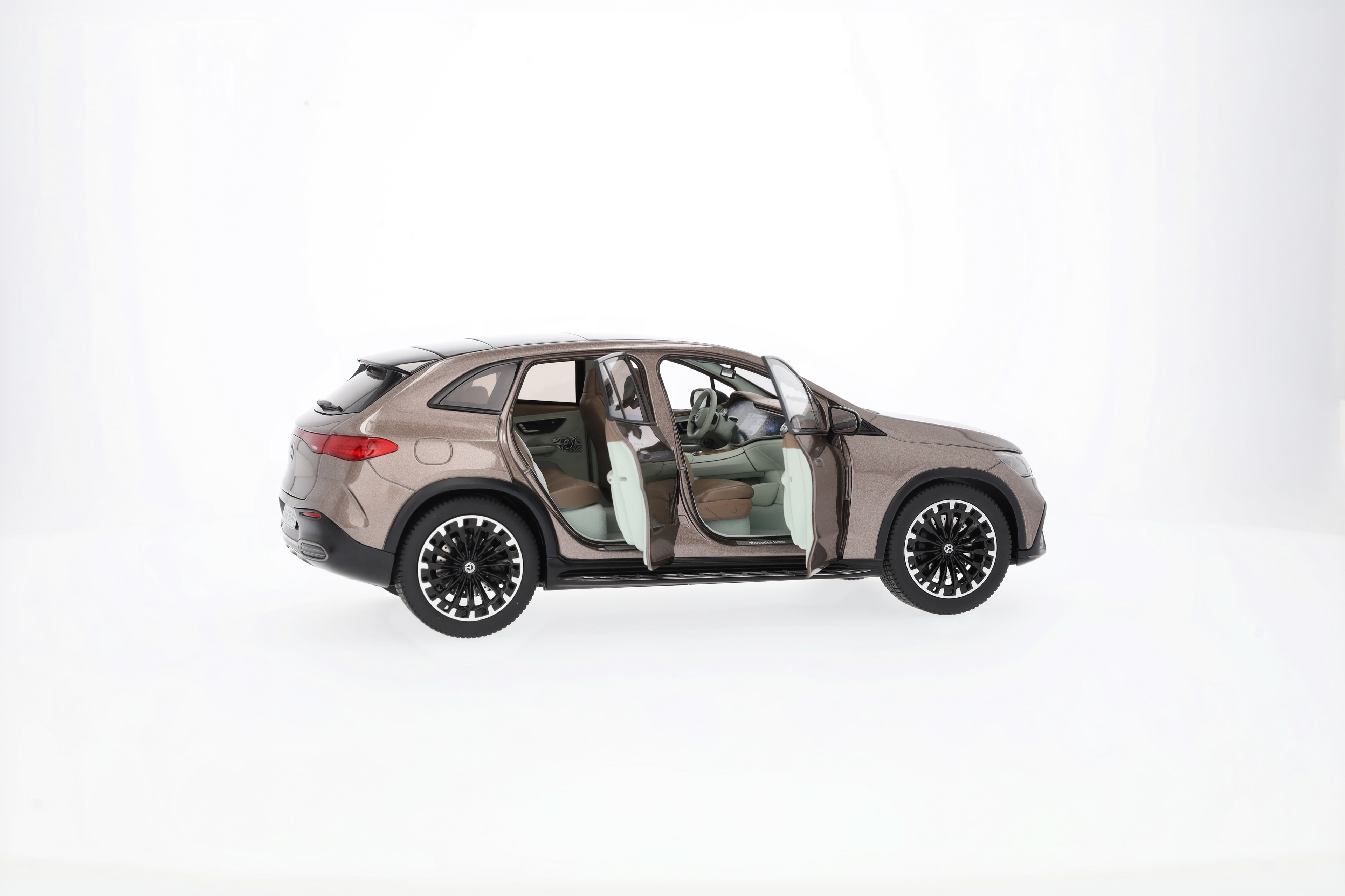 EQE SUV, AMG Line, X294 - samtbraun, NZG, 1:18
