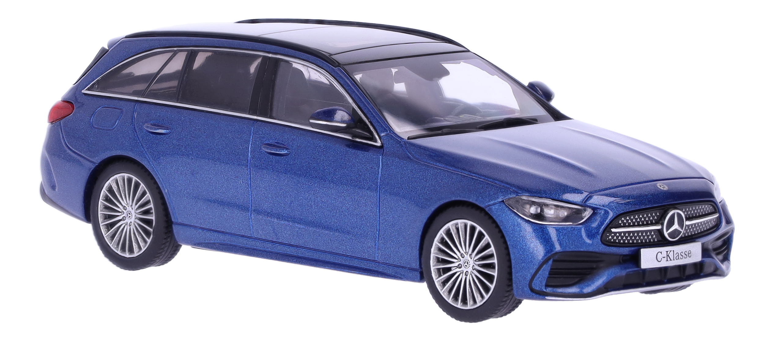 C-Klasse, T-Modell, AMG Line, S206 - blau, Herpa, 1:43