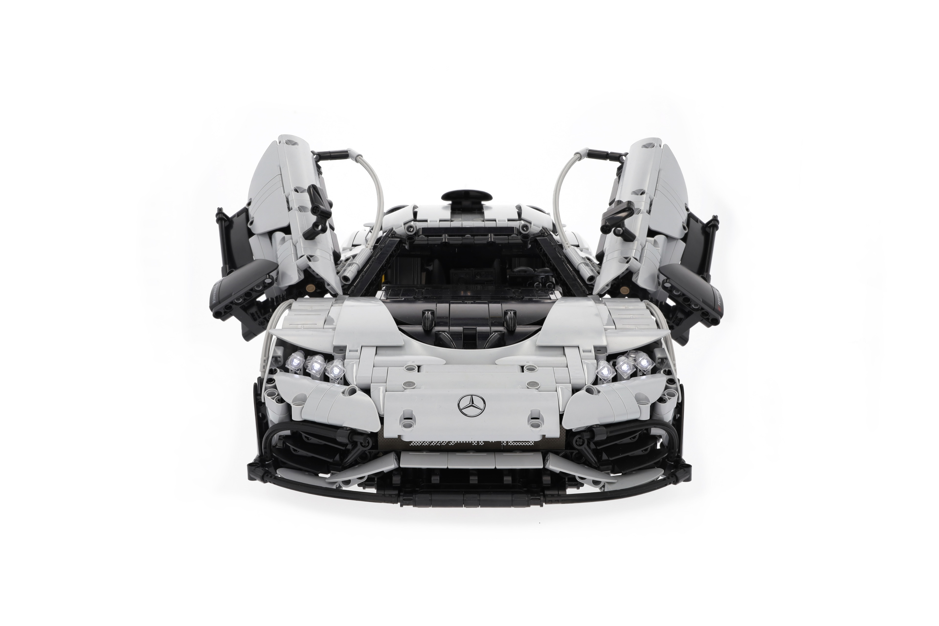 Mercedes-AMG ONE, Klemmbaustein R/C Modell - weiß, CaDa, 1:8