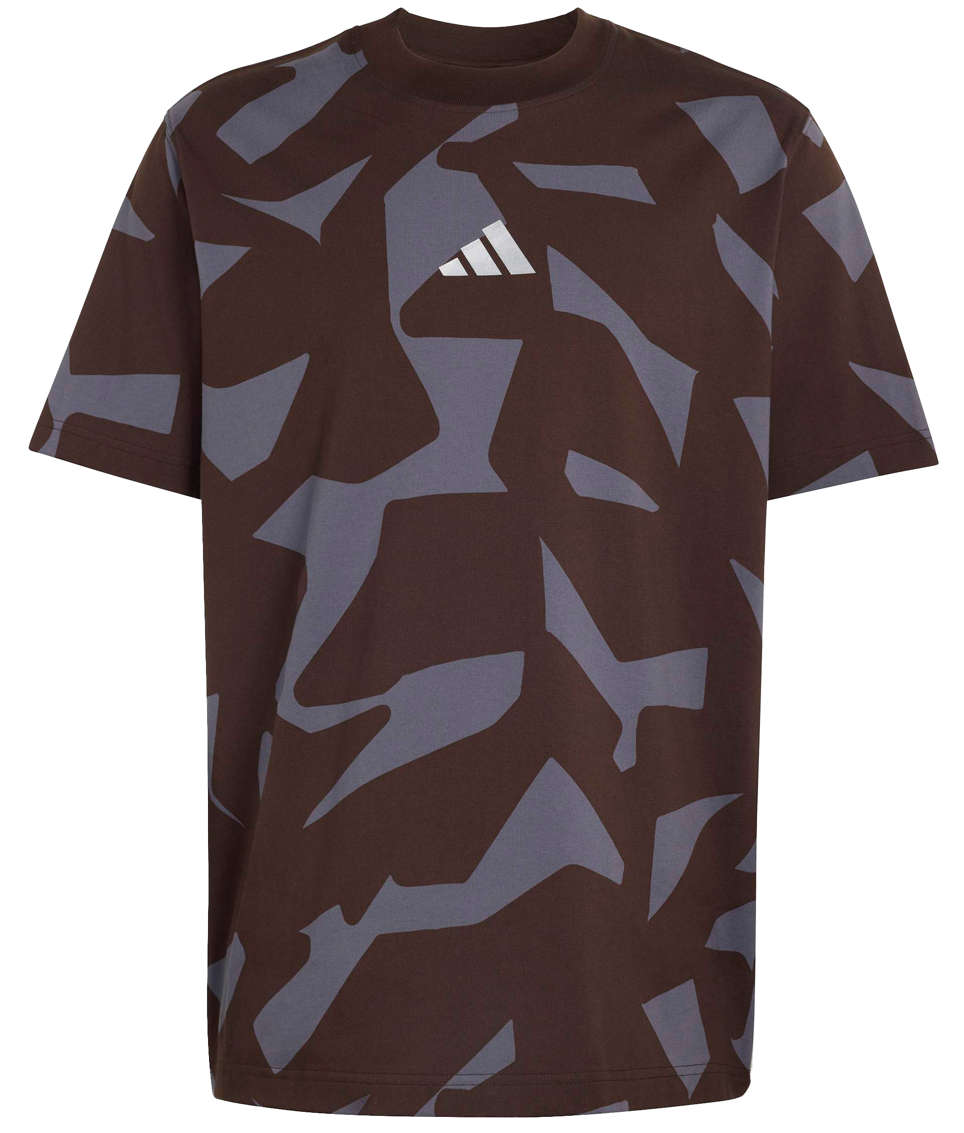 T-shirt AMG unisex - ciemny brąz, M