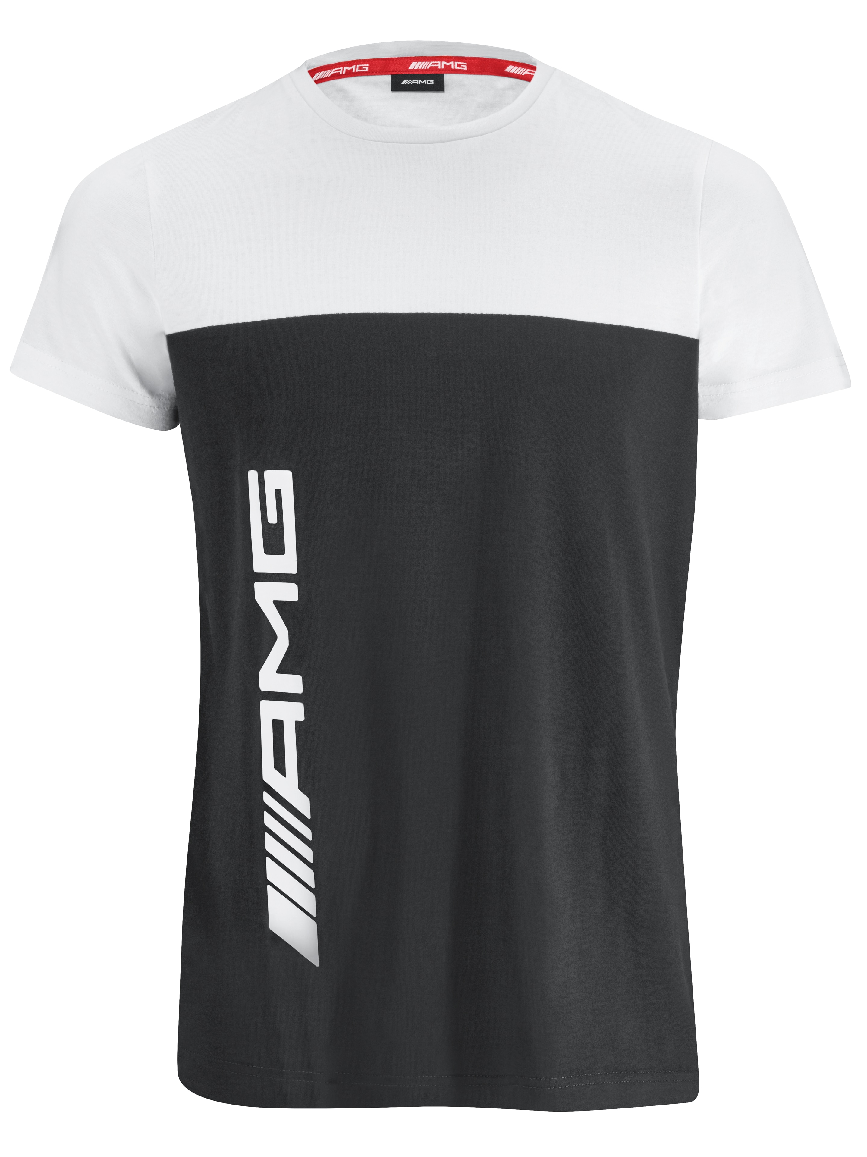 AMG T-Shirt Herren - schwarz / weiß, M