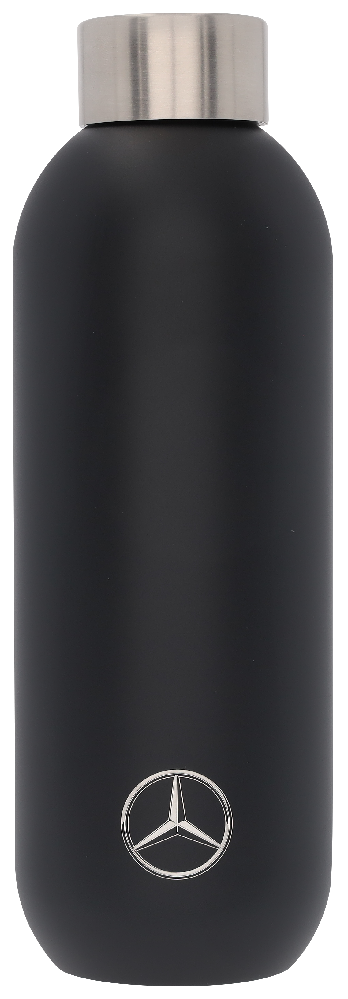 Termiczna butelka na napoje - czerń, stal nierdzewna / polipropylen / silikon, Stelton, 600 ml