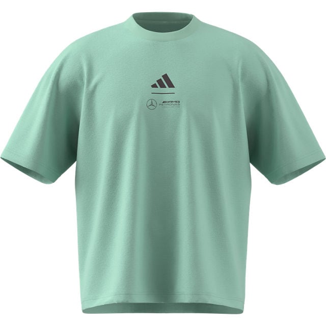 T-shirt męski, Mercedes-AMG F1 - zielony, S