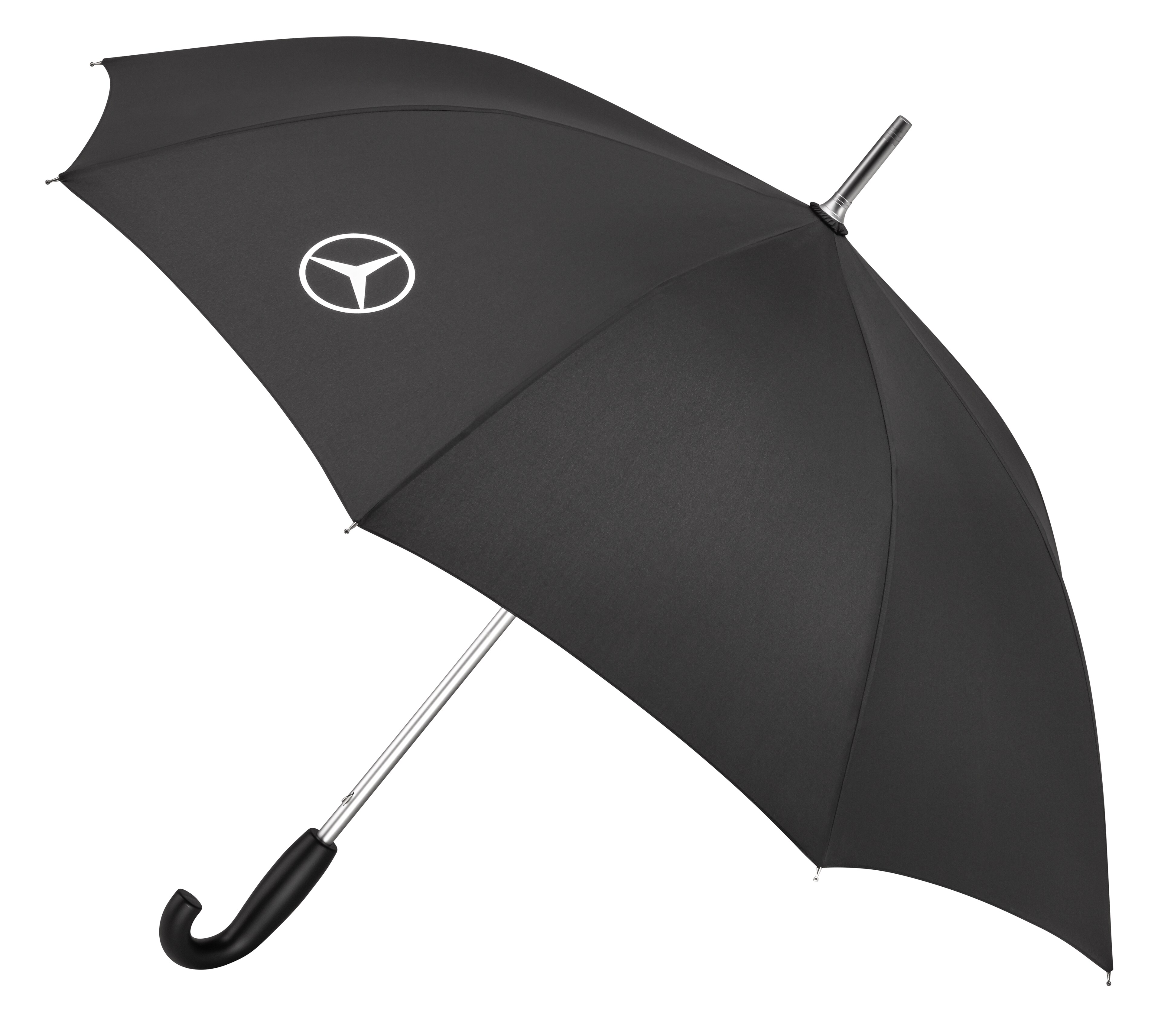 Parasol - czerń, aluminium / tworzywo sztuczne / poliester (z recyklingu)