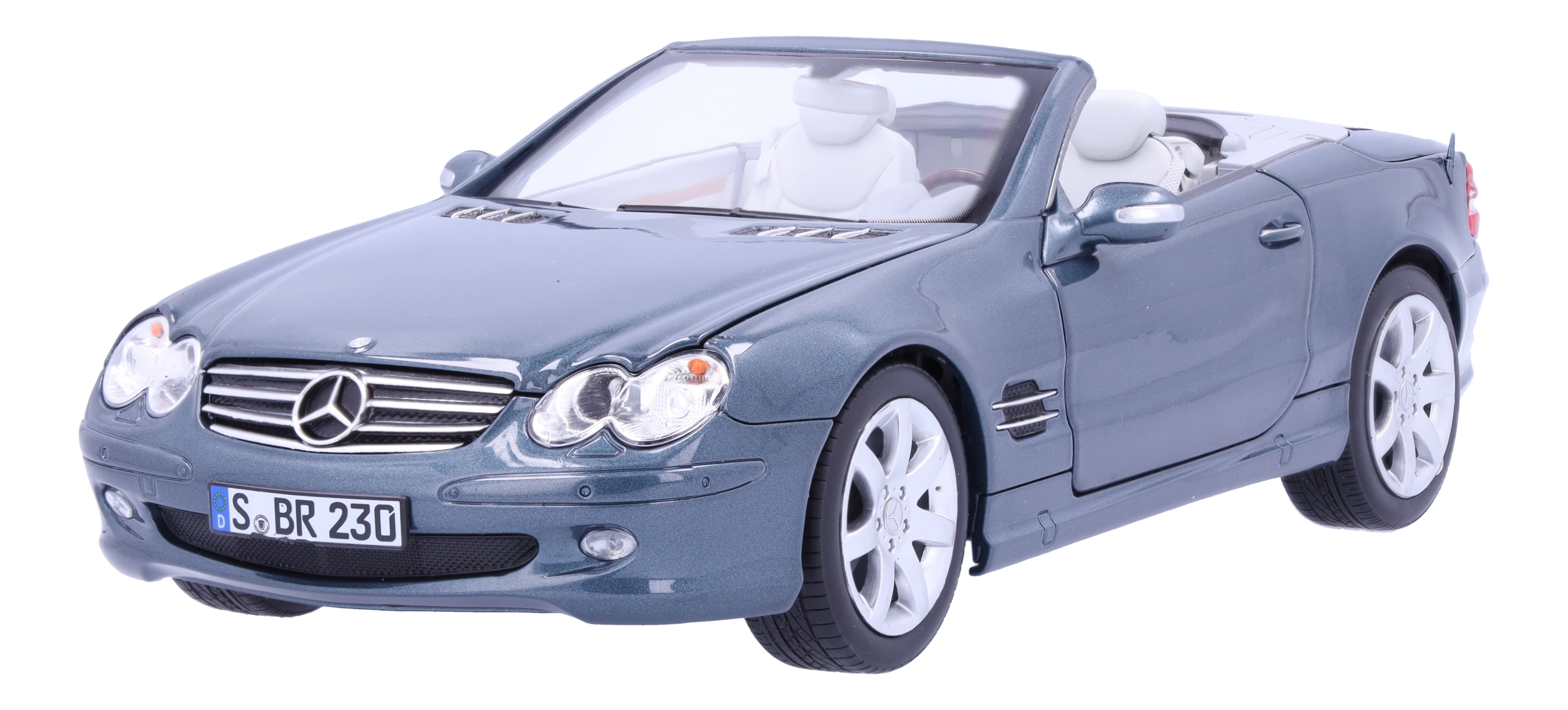 SL 500 R 230 (2001-2006) - topasblau, Norev, 1:18