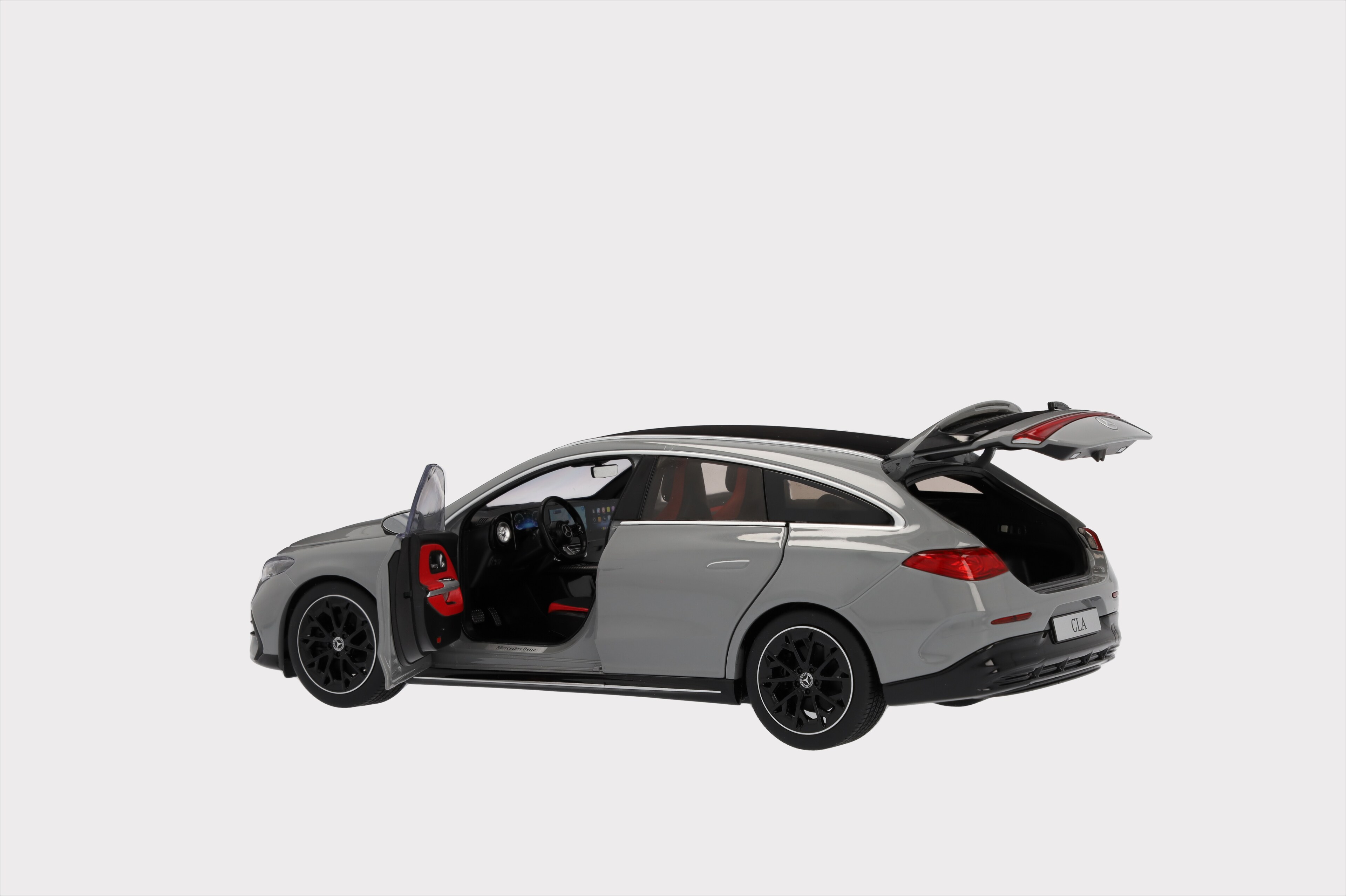 CLA, Shooting Brake, X174 - MANUFACTORY alpine grey uni, NZG, 1:18