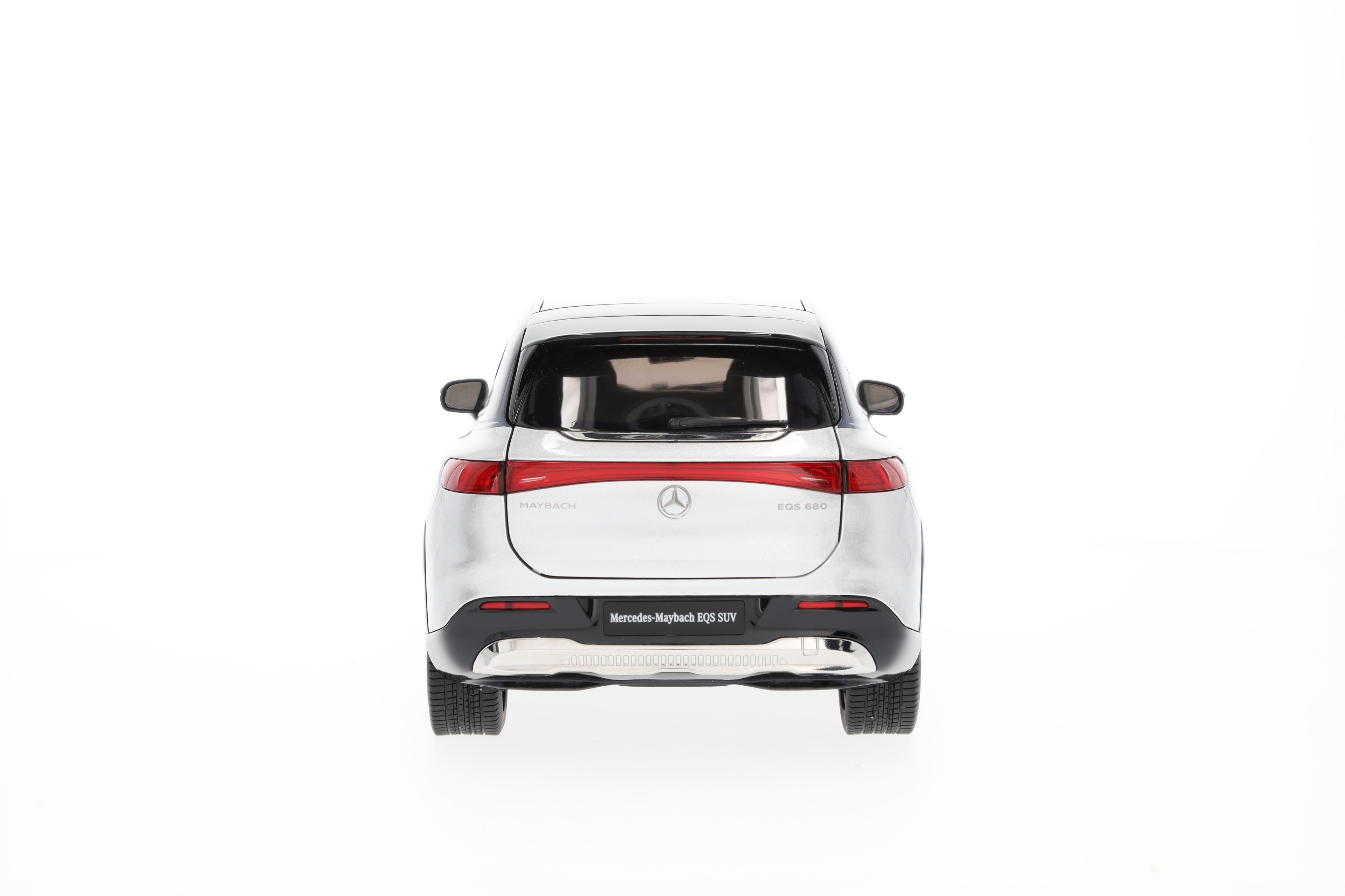 Mercedes-Maybach EQS 680 SUV, X296 - sodalithblau / hightechsilber, NZG, 1:18