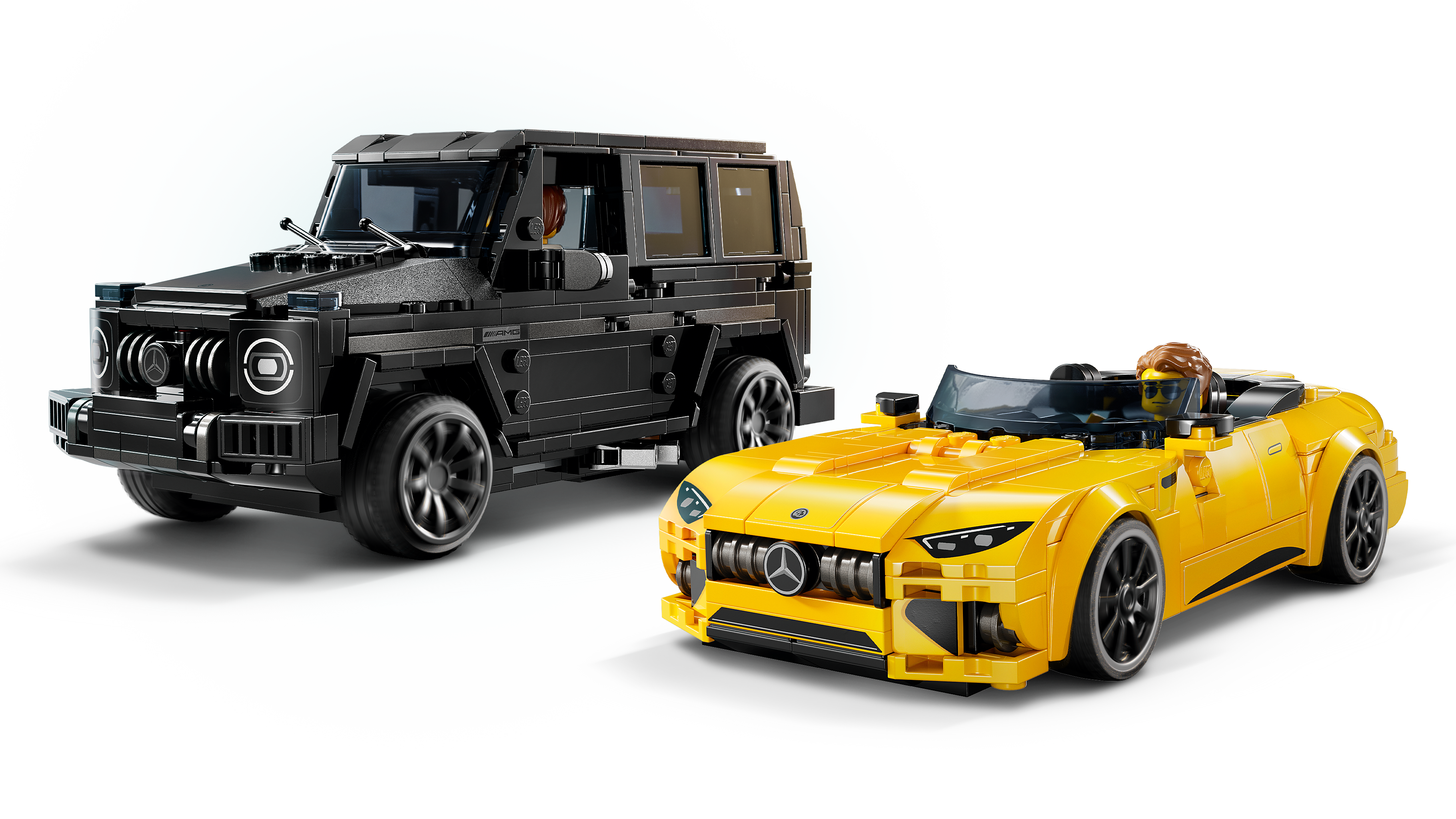 LEGO® Speed Champions G 63 & SL 63 - schwarz / gelb, LEGO