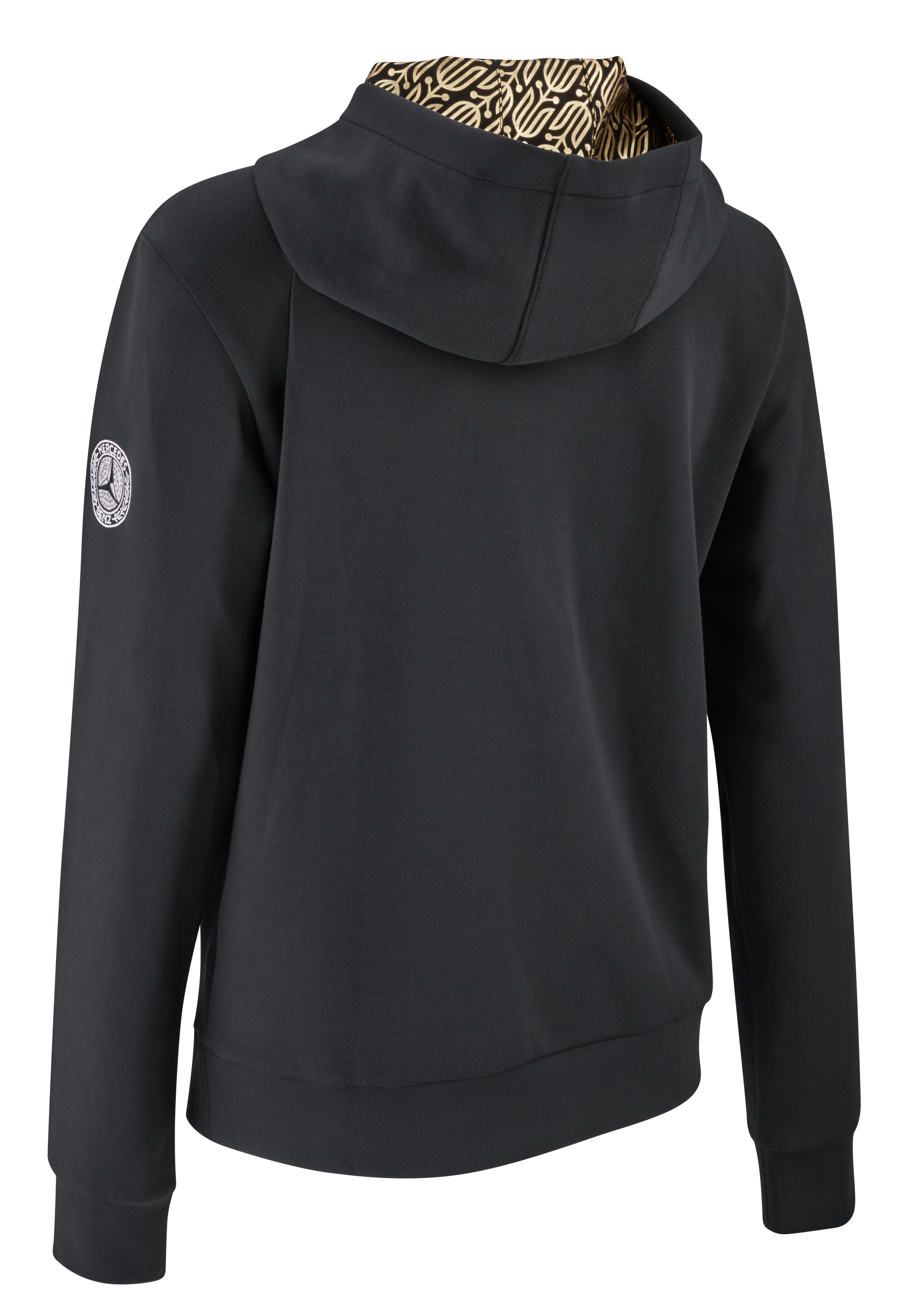 Bluza damska z kapturem - czerń, XS