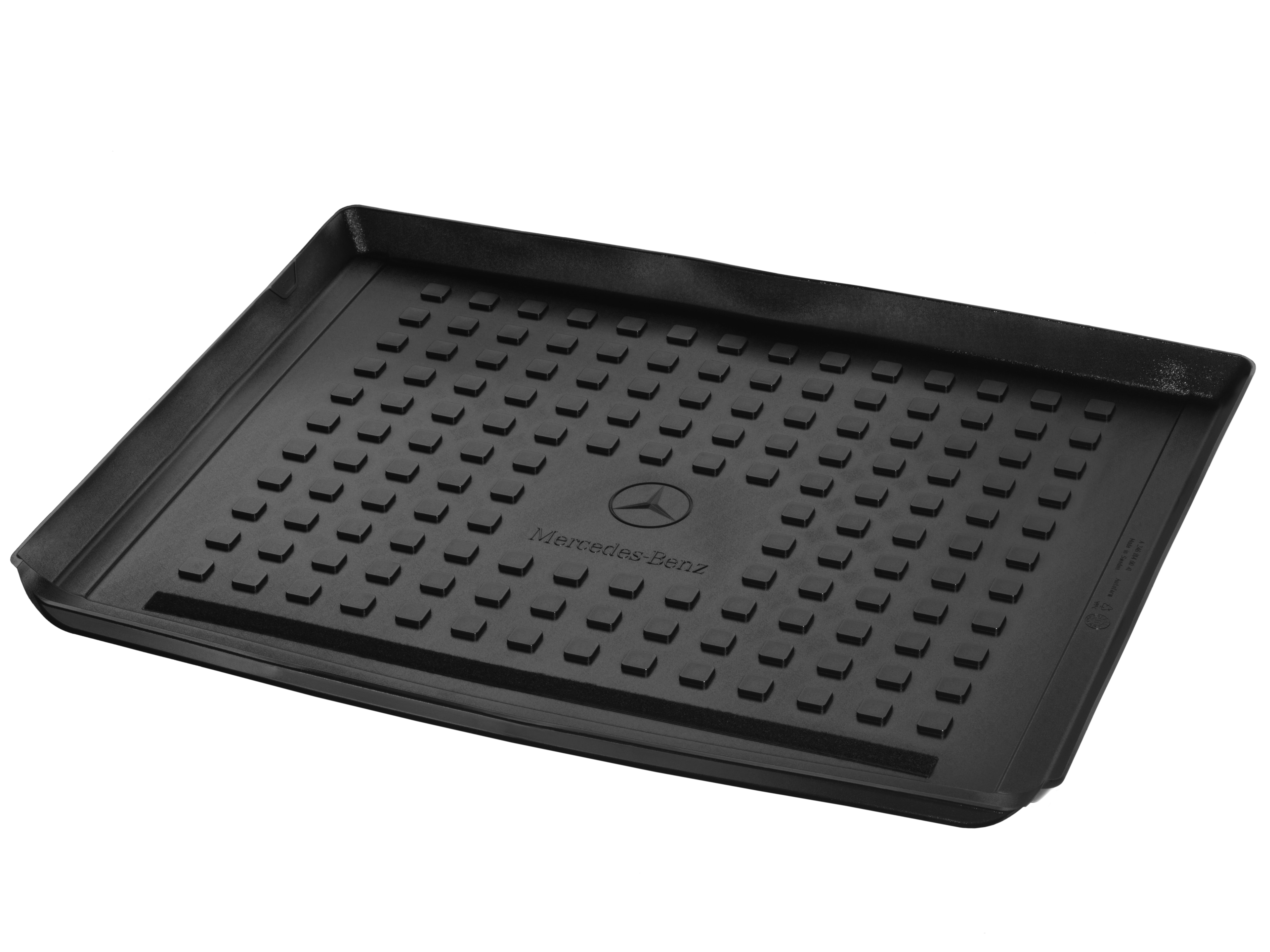 Wkładka do bagażnika, płaska - czerń, polipropylen