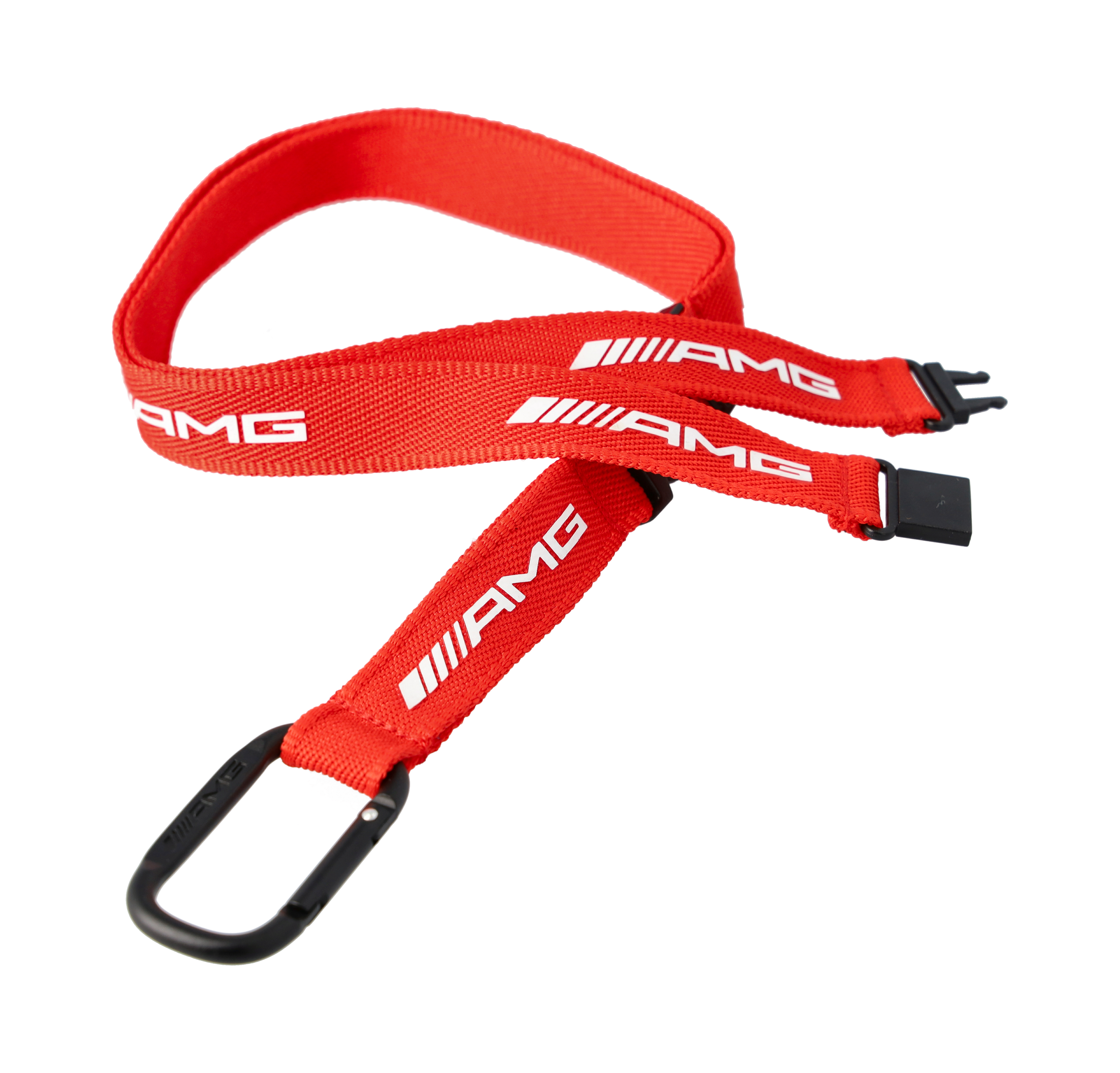 AMG Lanyard - rot, Polyester