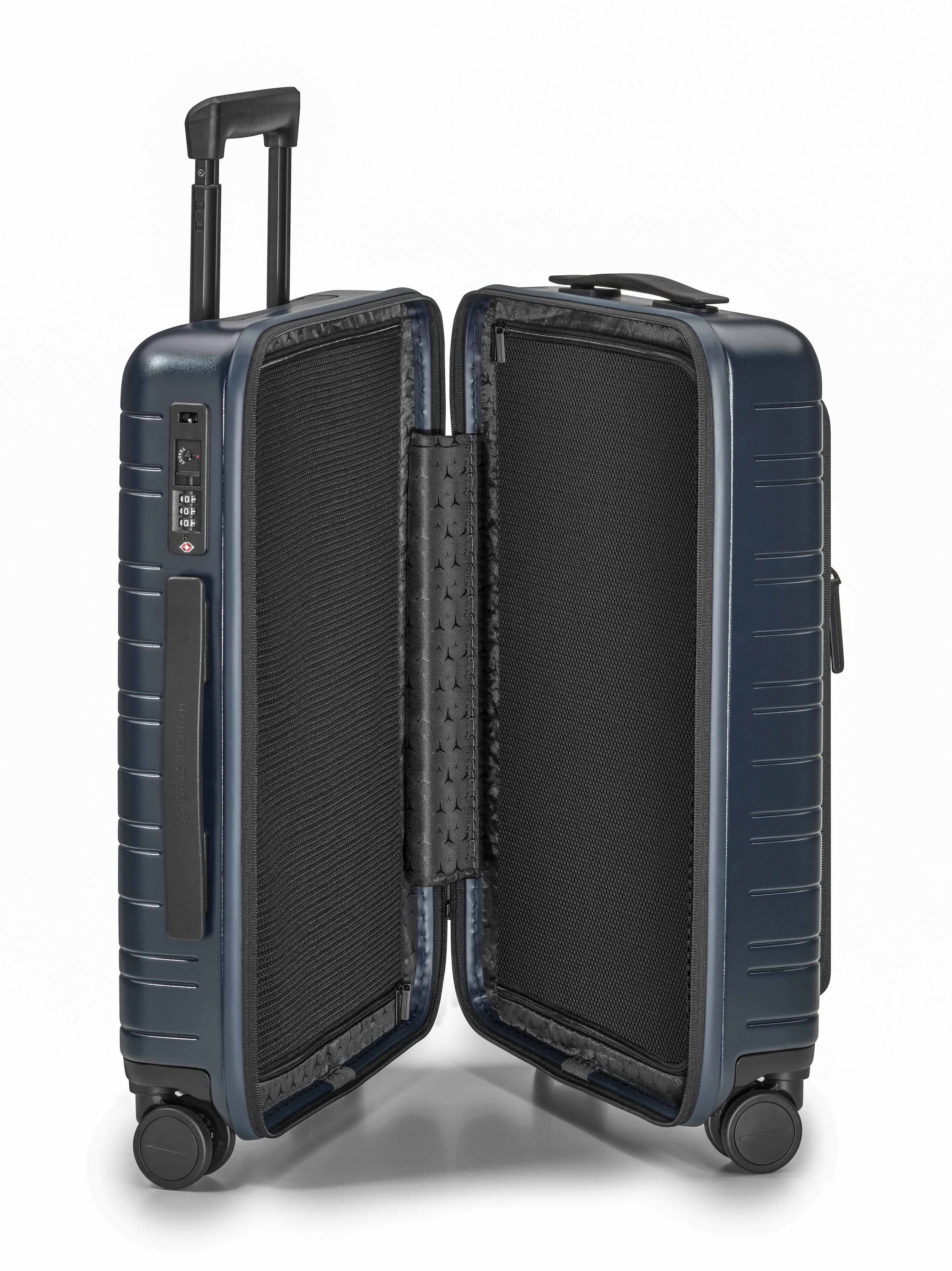 Koffer, M5 - dunkelblau, Polycarbonat / Nylon / Polyurethan, HORIZN STUDIOS, 33,5 l