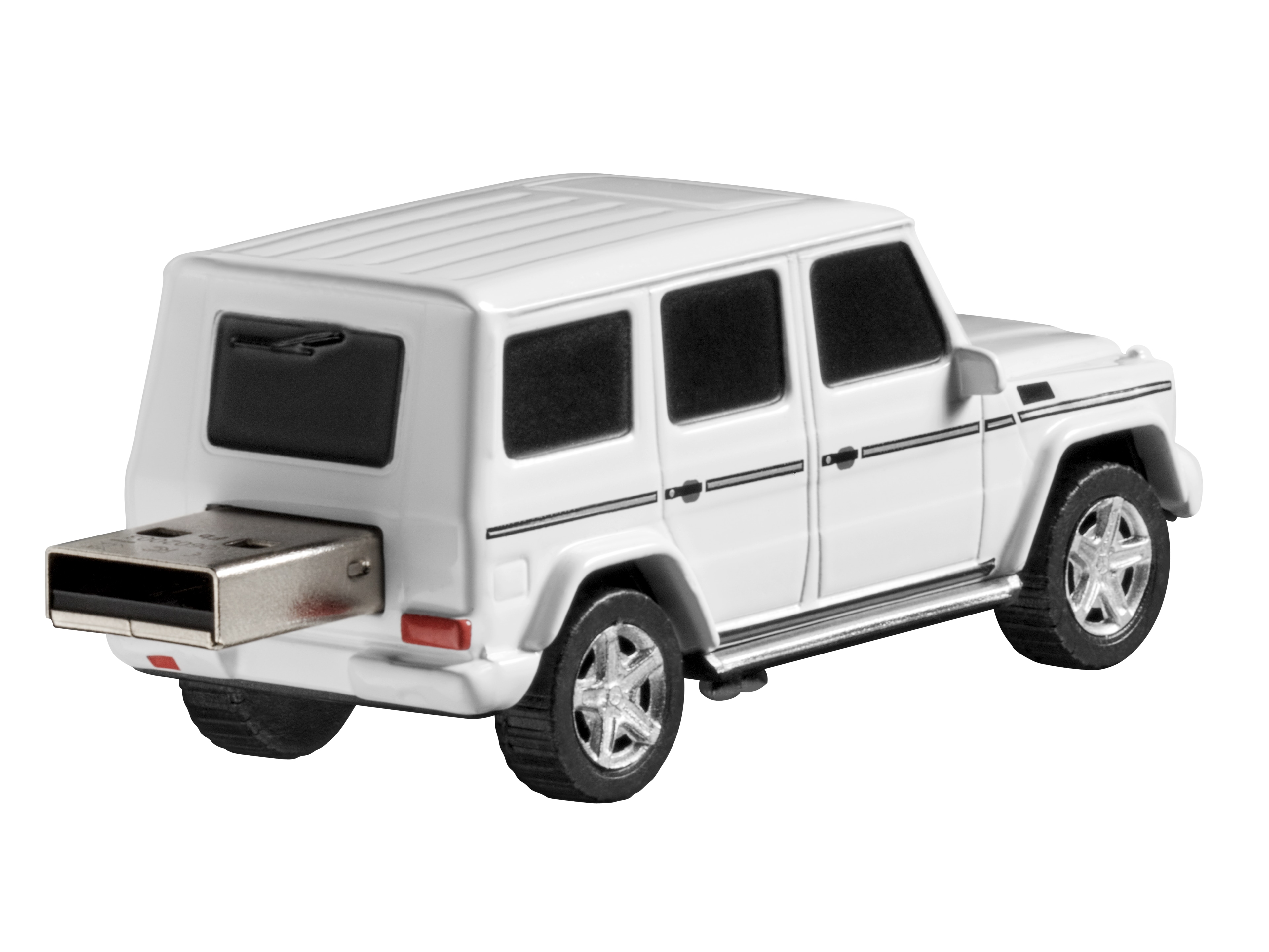 Mercedes-AMG G 65 USB-Stick - biały / czerń, tworzywo sztuczne / metal