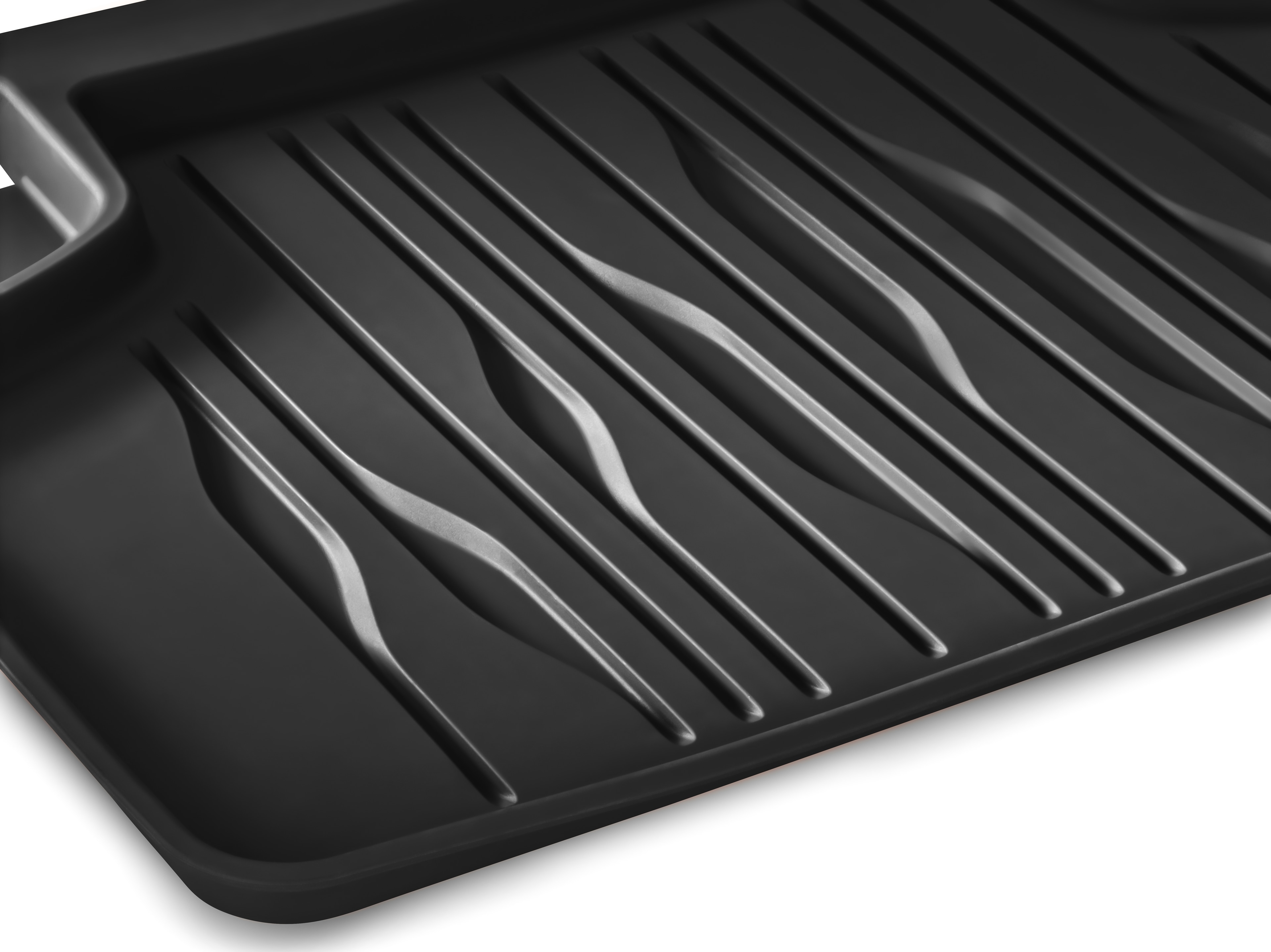 Maty na każdą pogodę Dynamic Lines, Tył, Zestaw 2-częściowy - kierownica z lewej/prawej strony, czerń