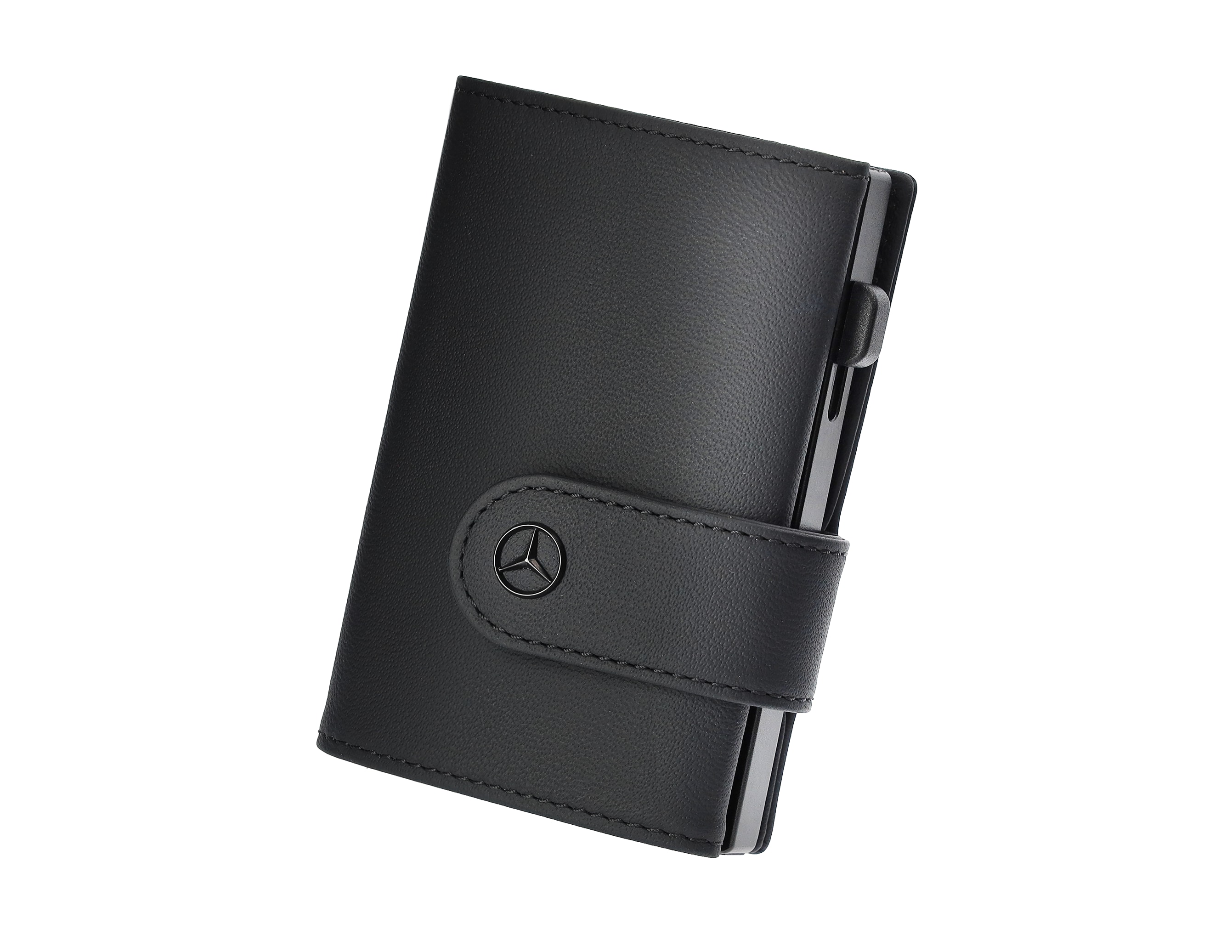 Mini portfel, G-Class - czerń, skóra bydlęca