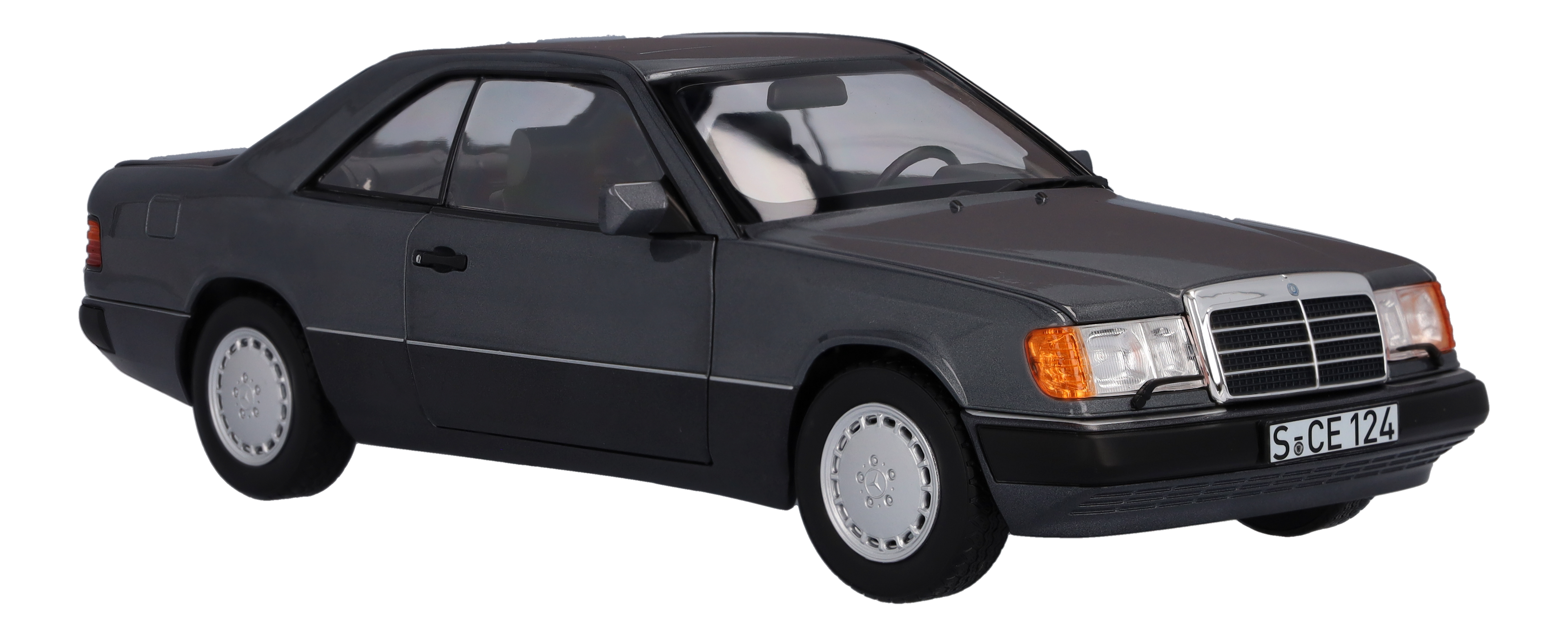 300 CE-24 Coupé C124 (1988-1992) - perlmuttgrau, Norev, 1:18