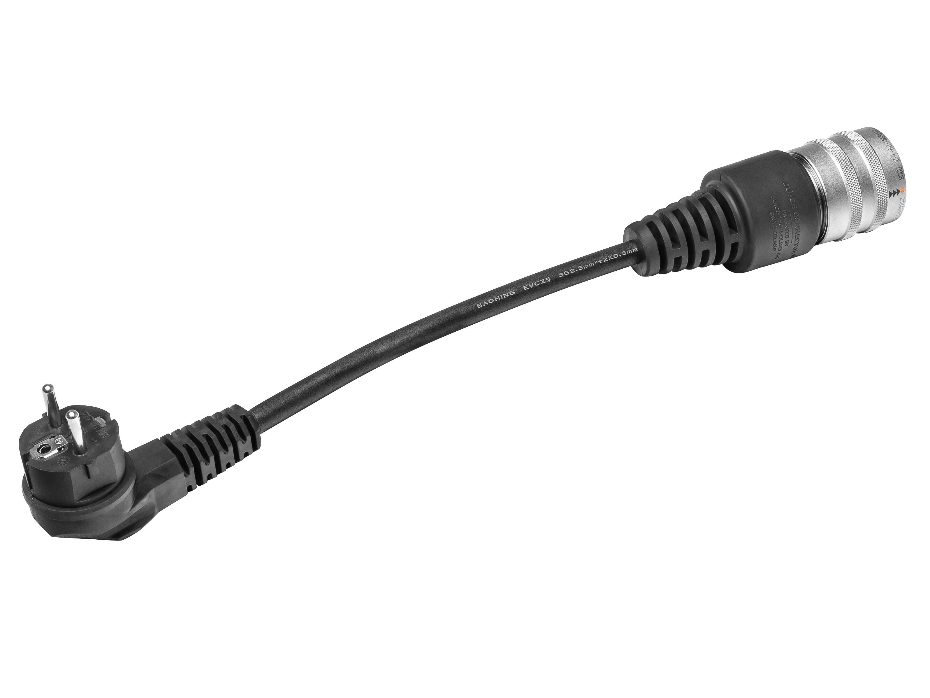 Elastyczny system ładowania, Adapter, Typ E/F (EU) - czerń