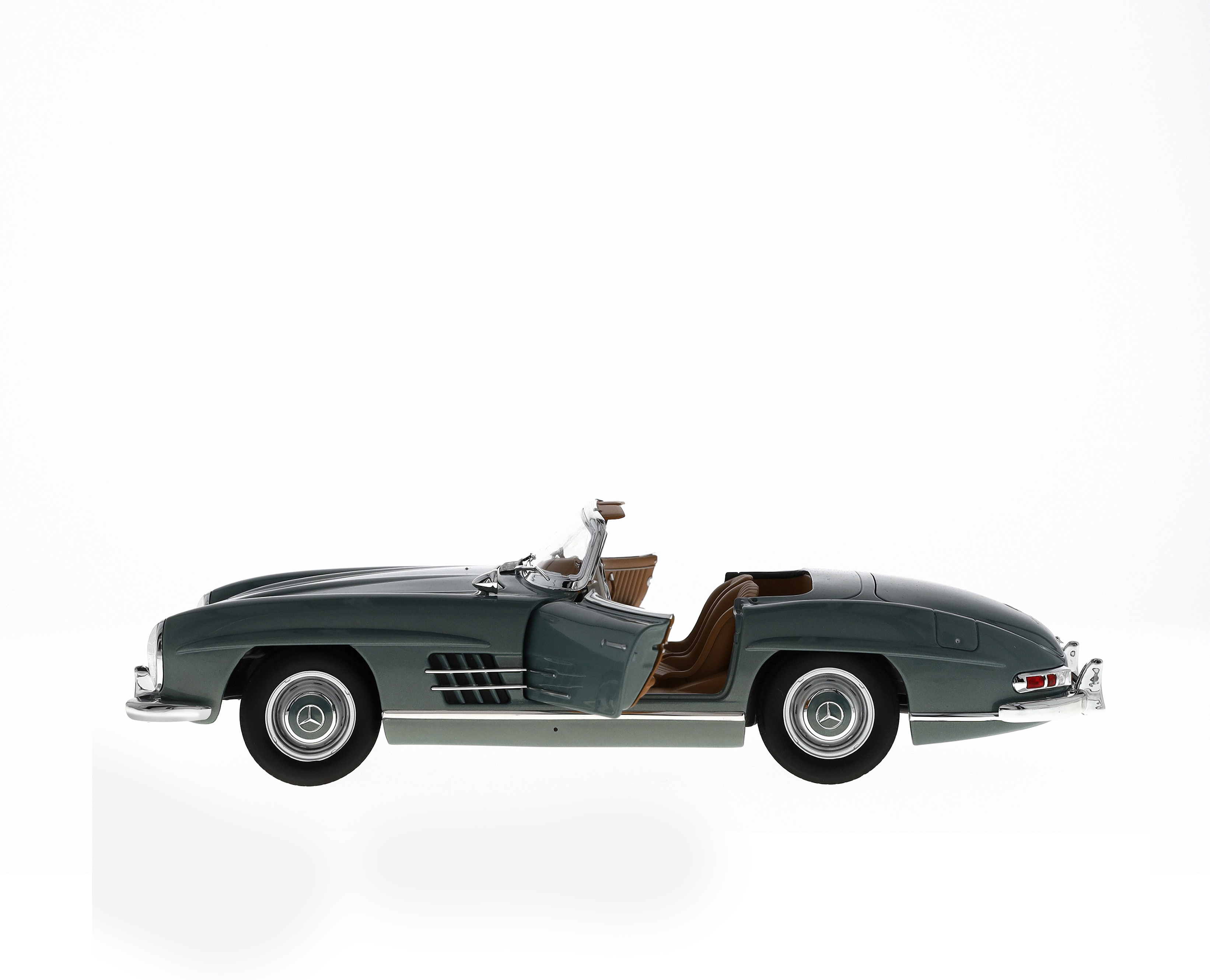 300 SL Roadster W 198 II (1957-1963) - jasnozielony, Norev, 1:18
