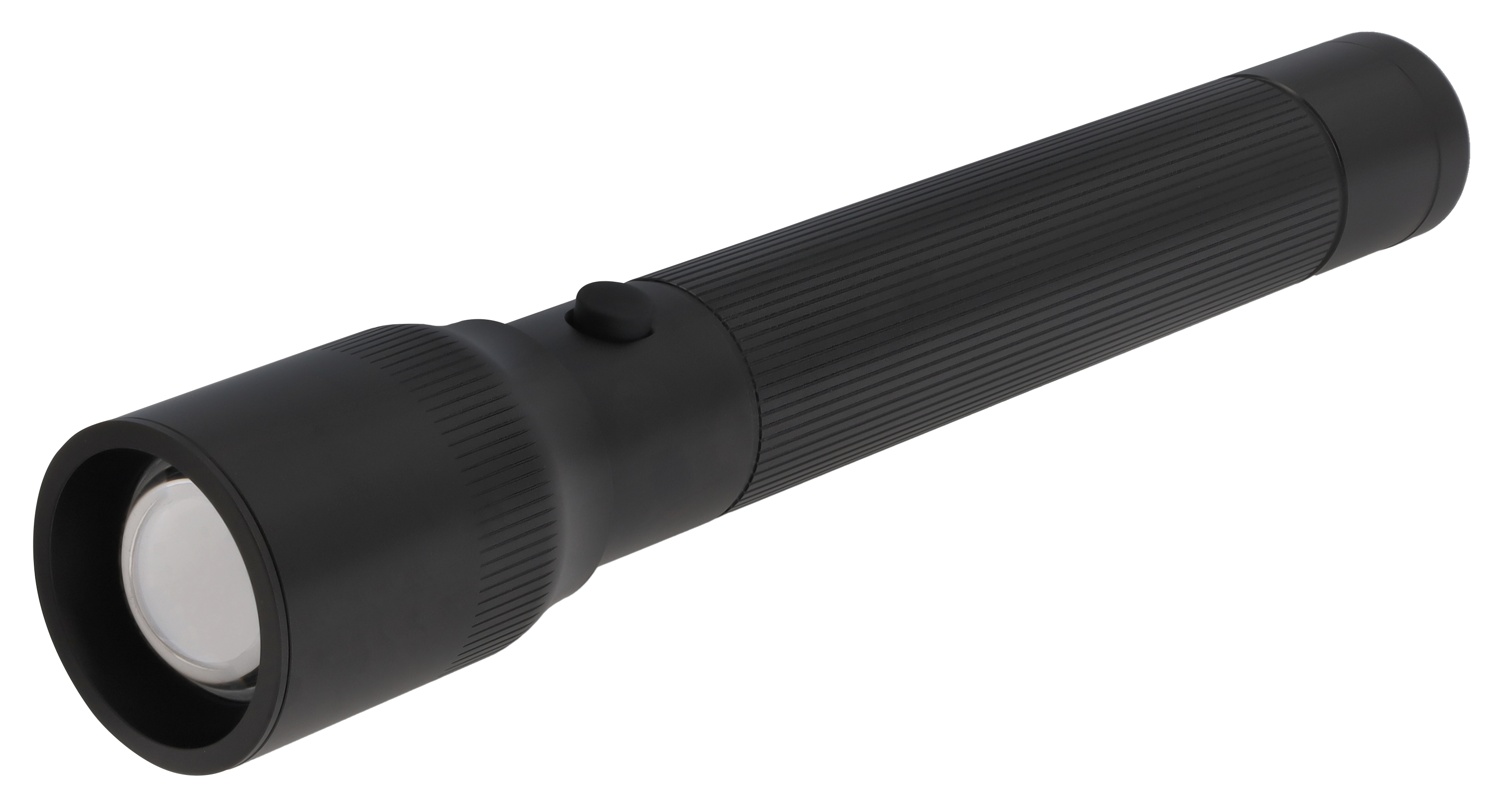 Latarka LED, duże - czerń, aluminium, Ansmann