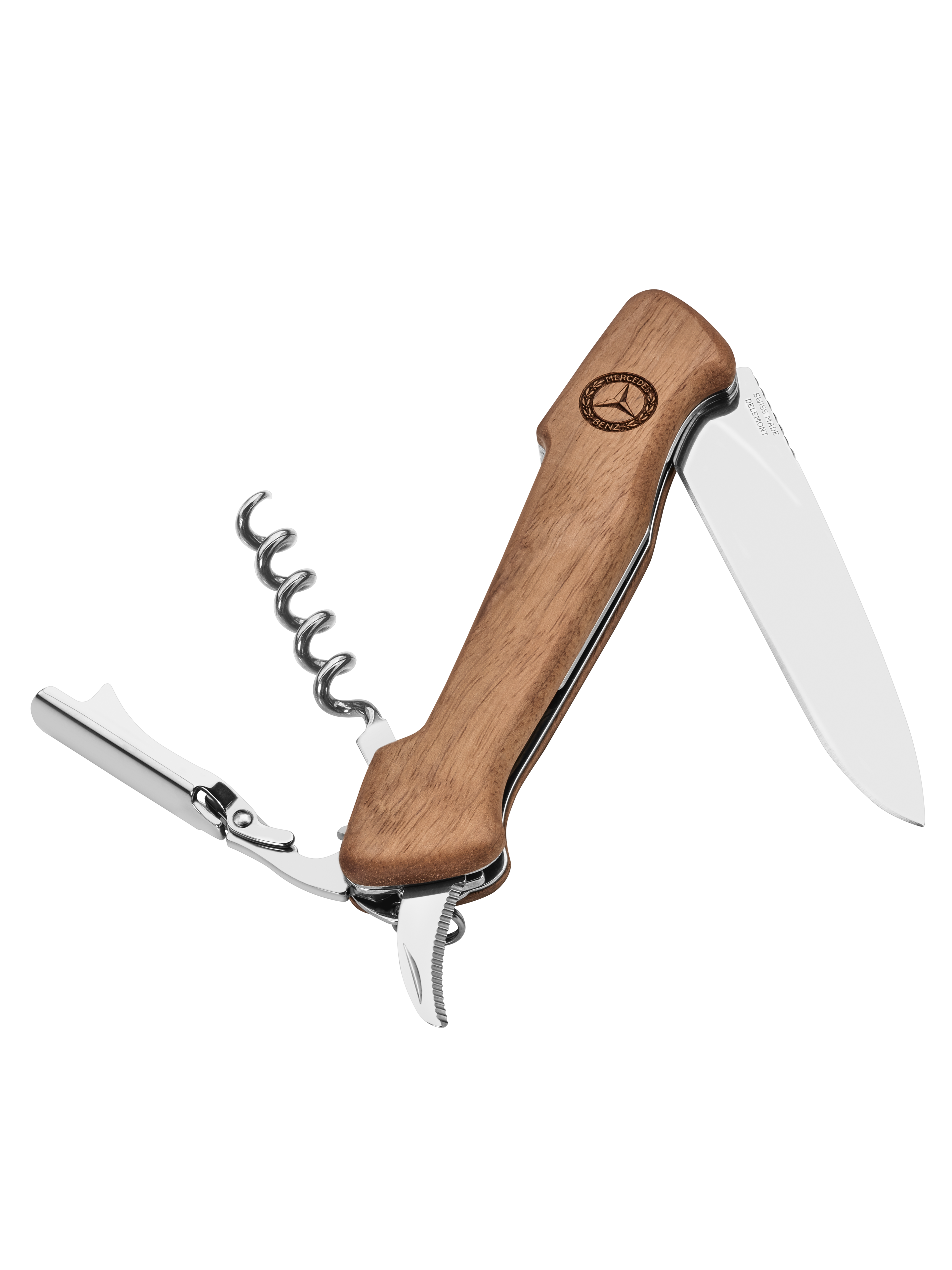 Wine Master - braun, Edelstahl / Nußbaumholz, Victorinox