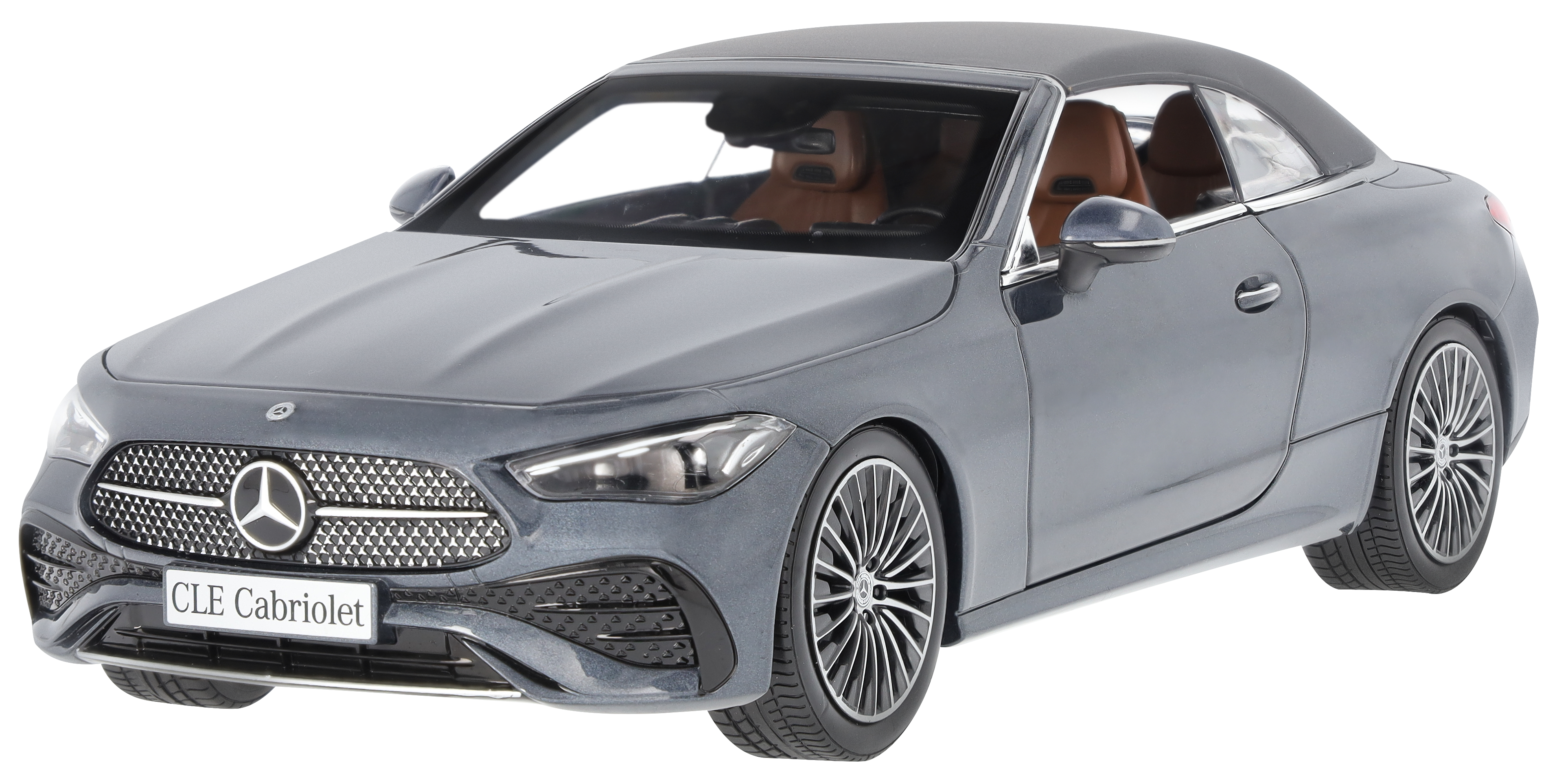 CLE Cabriolet, AMG Line, A236 - grafitowoszary, Norev, 1:18