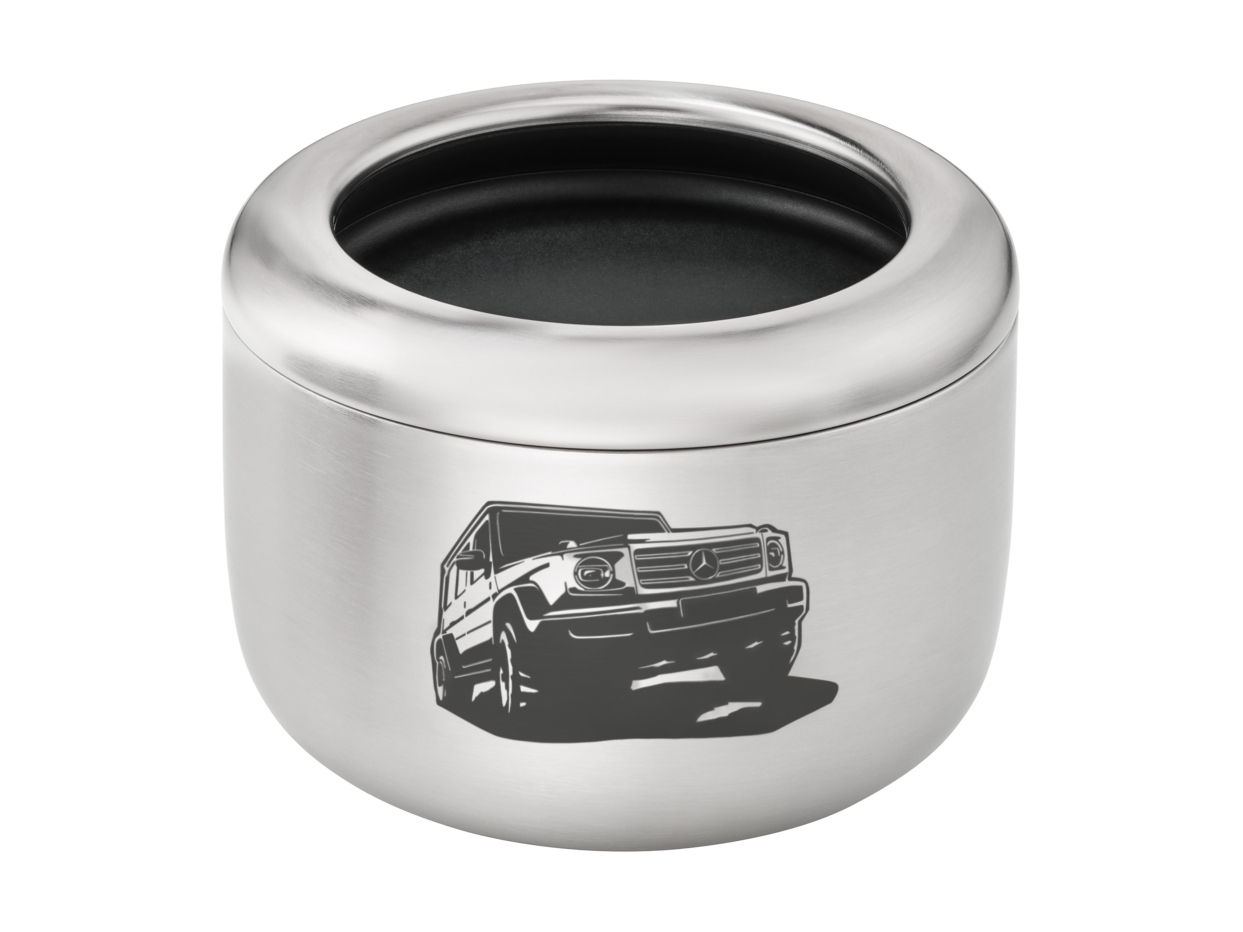 Lunchbox, G-Class - srebrny / czerń, stal nierdzewna, 710 ml, eva solo