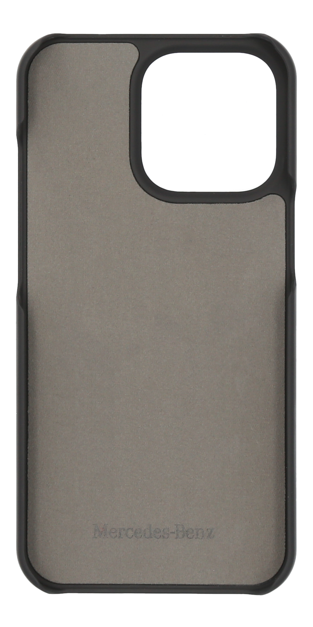 Hülle für iPhone® 13 Pro - schwarz, Polycarbonat / Mikrofaser