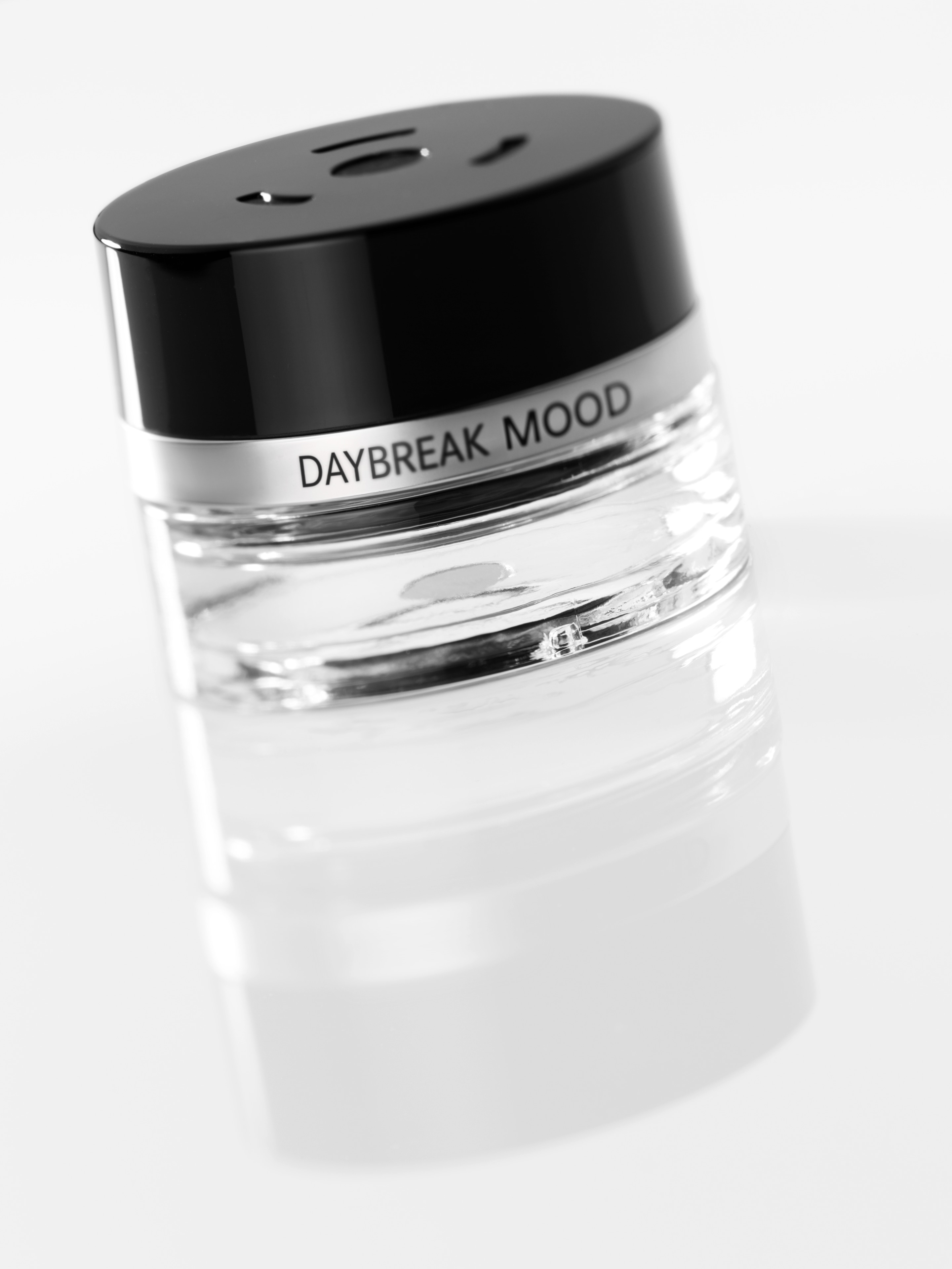 Flakon, DAYBREAK MOOD - przezroczyste / czerń, szkło, 15 ml