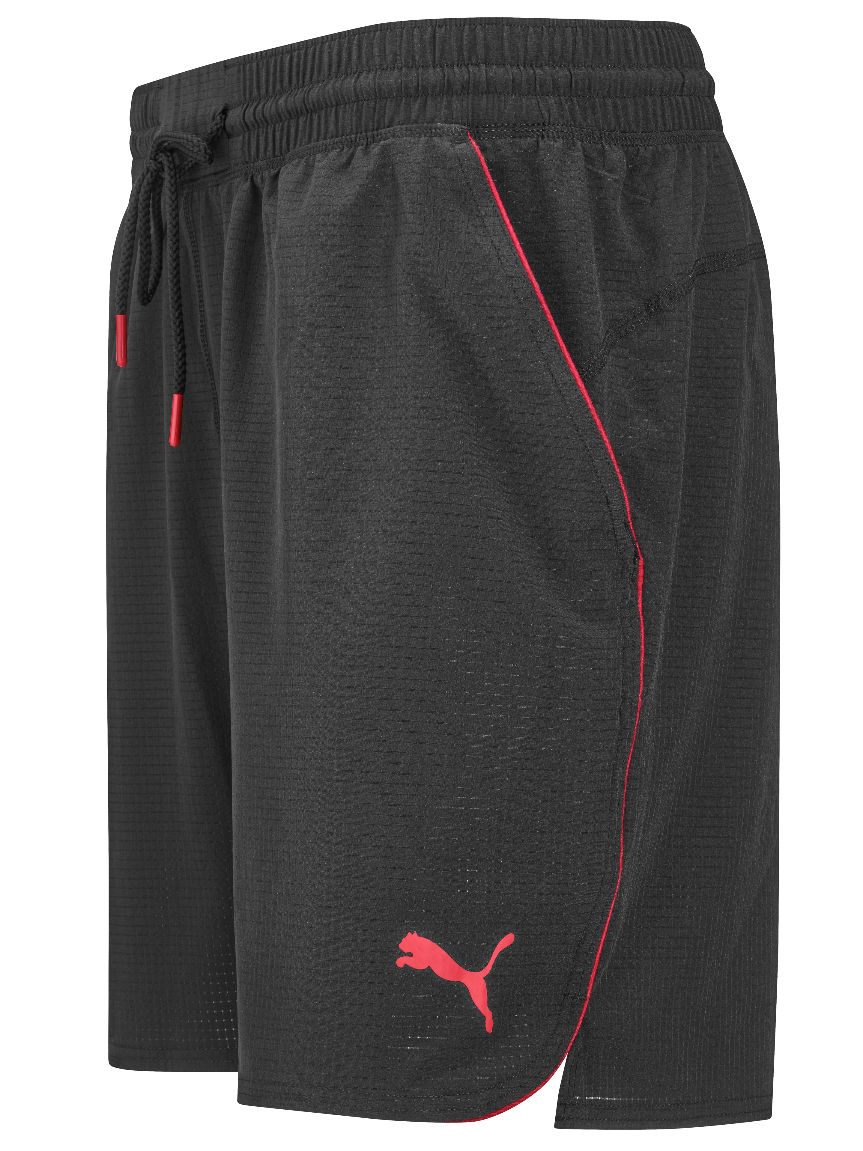 AMG Sporthose Herren - schwarz / rot, L