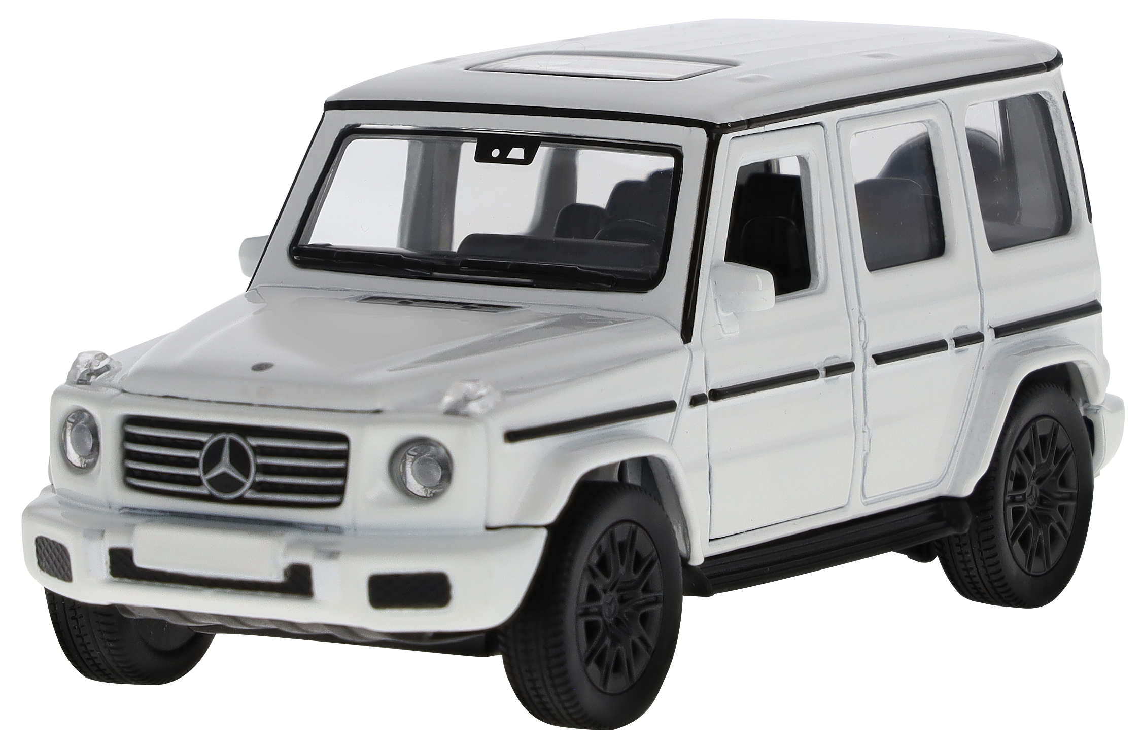 G-Klasse, Geländewagen, W465, Pullback - polarweiß, Heinrich Bauer, 1:43