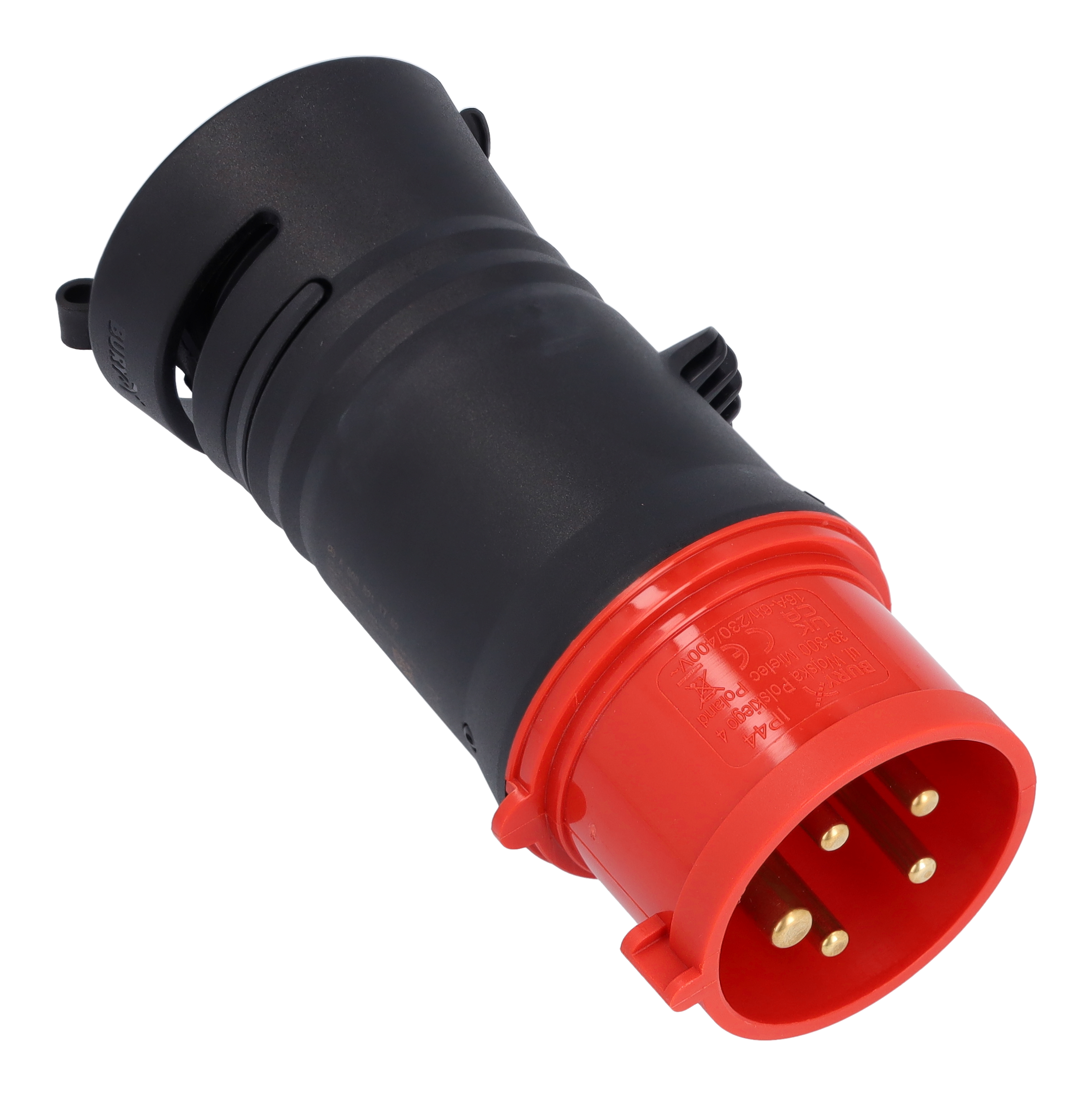 Flexibles Ladesystem Pro, Adapter, CEE 16/3-phasig - Kunststoff, schwarz, LL/RL