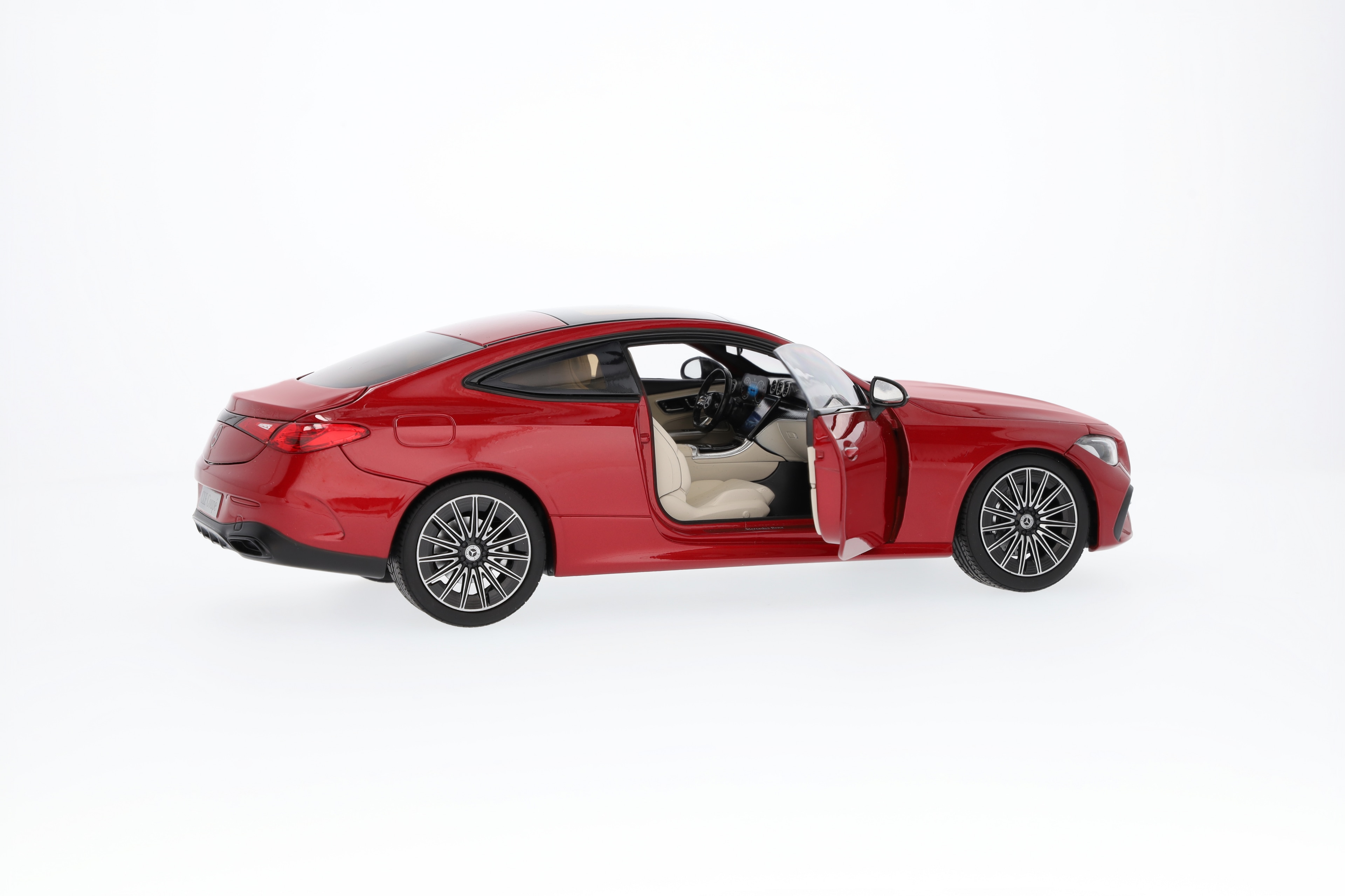 CLE Coupé, AMG Line, C236 - MANUFAKTUR patagonienrot metallic, Norev, 1:18